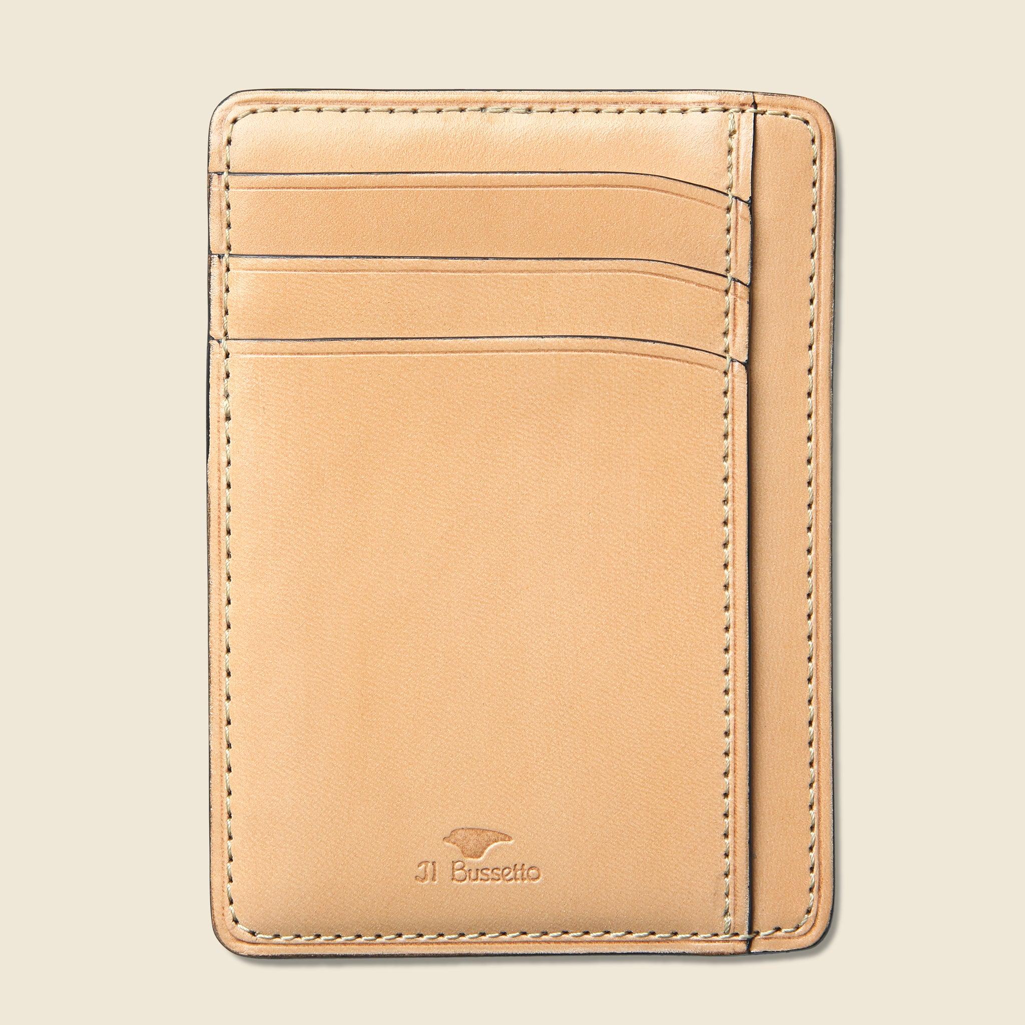 Card and Document Case - Natural
