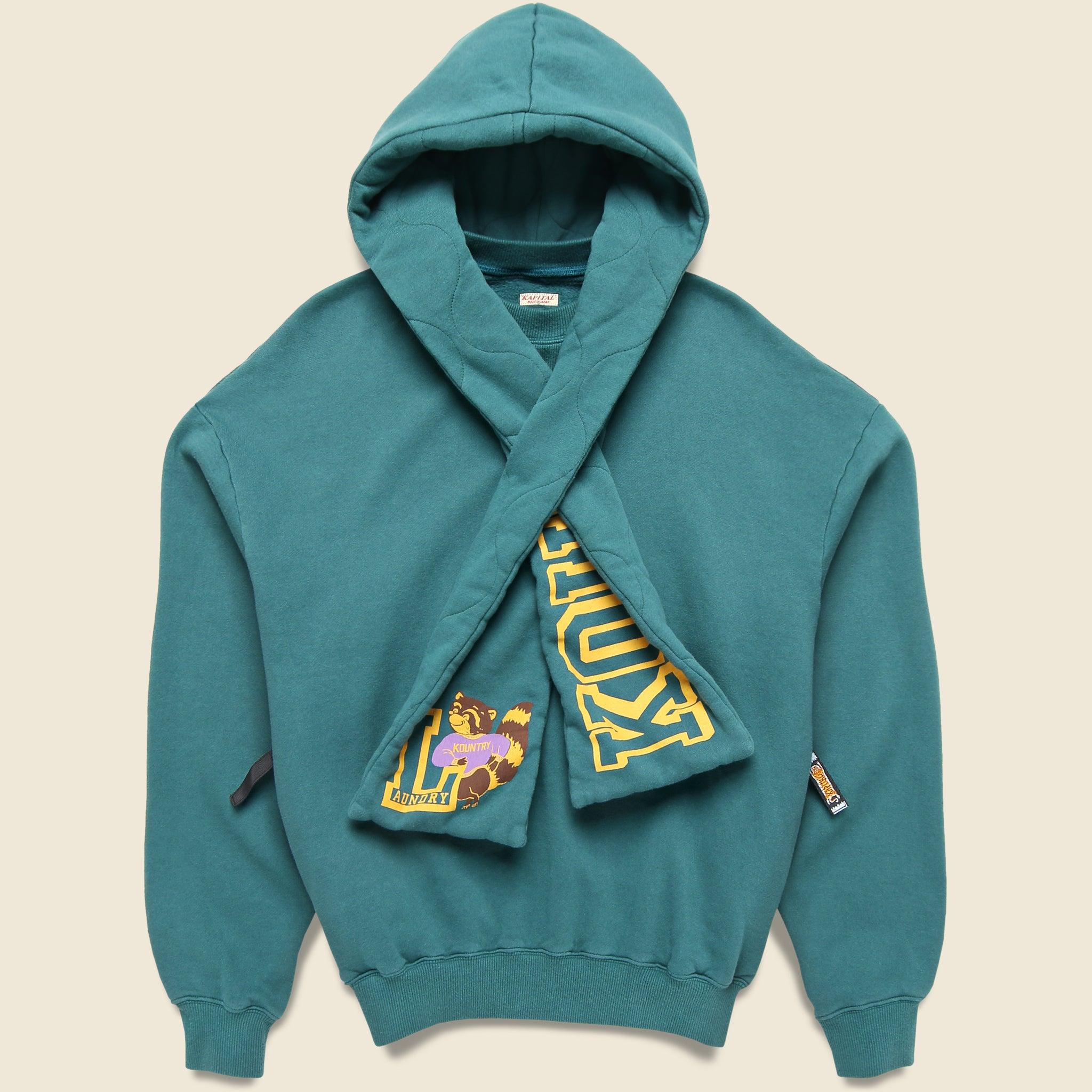 30/-Napped Lining SWT KESA Parka (KOUNTRY) - Turquoise