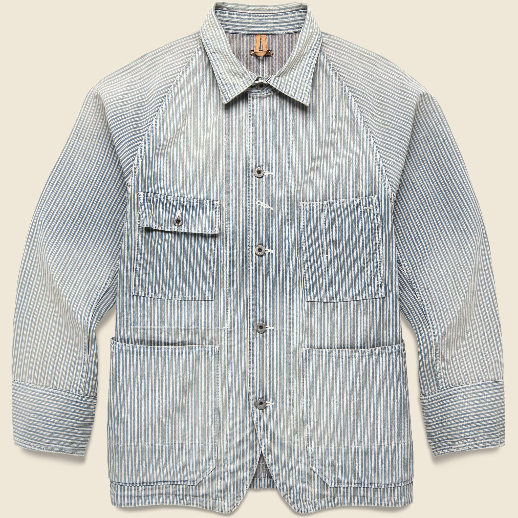 Liberty Cactus Coverall - Hickoree Stripe