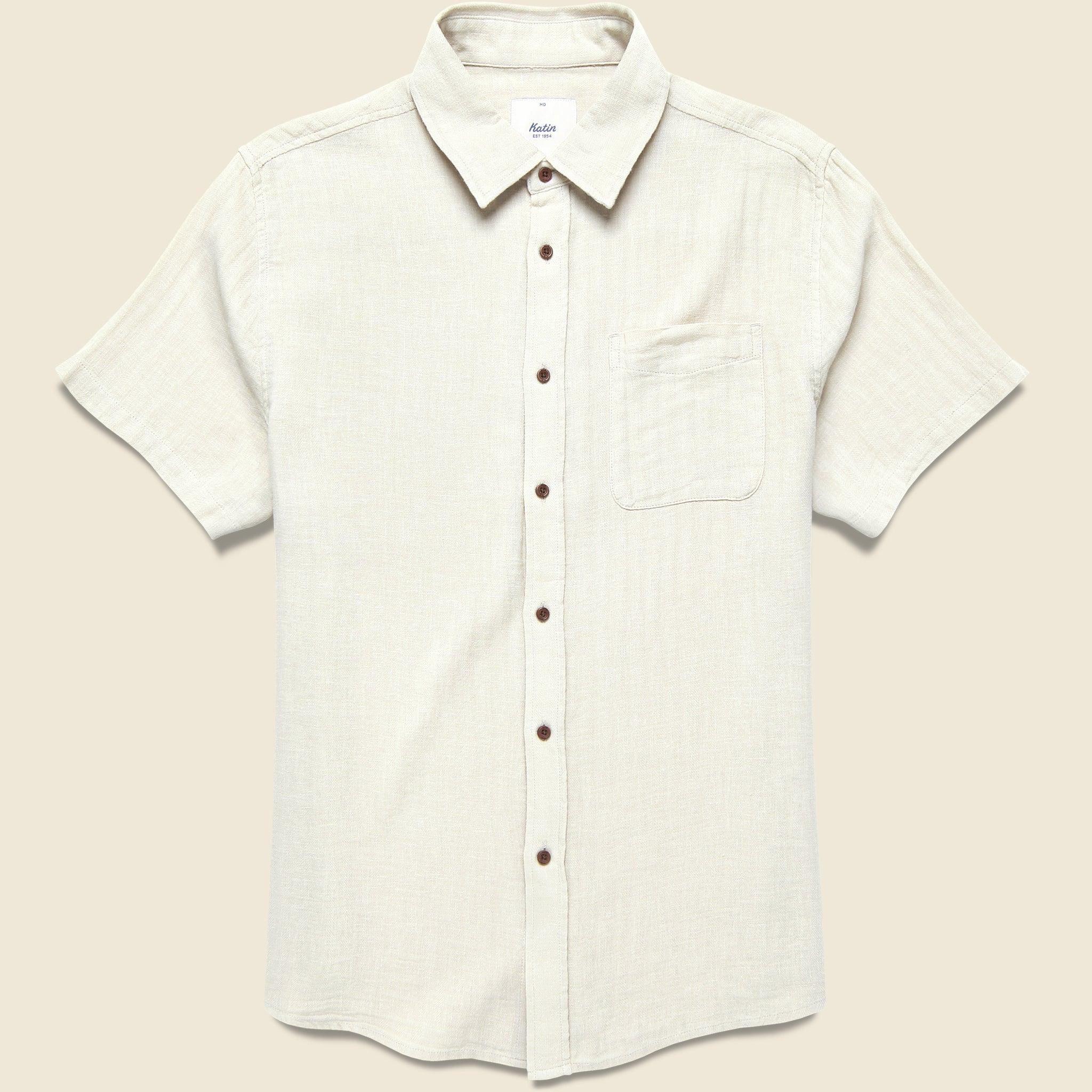 Alan Solid Shirt - White