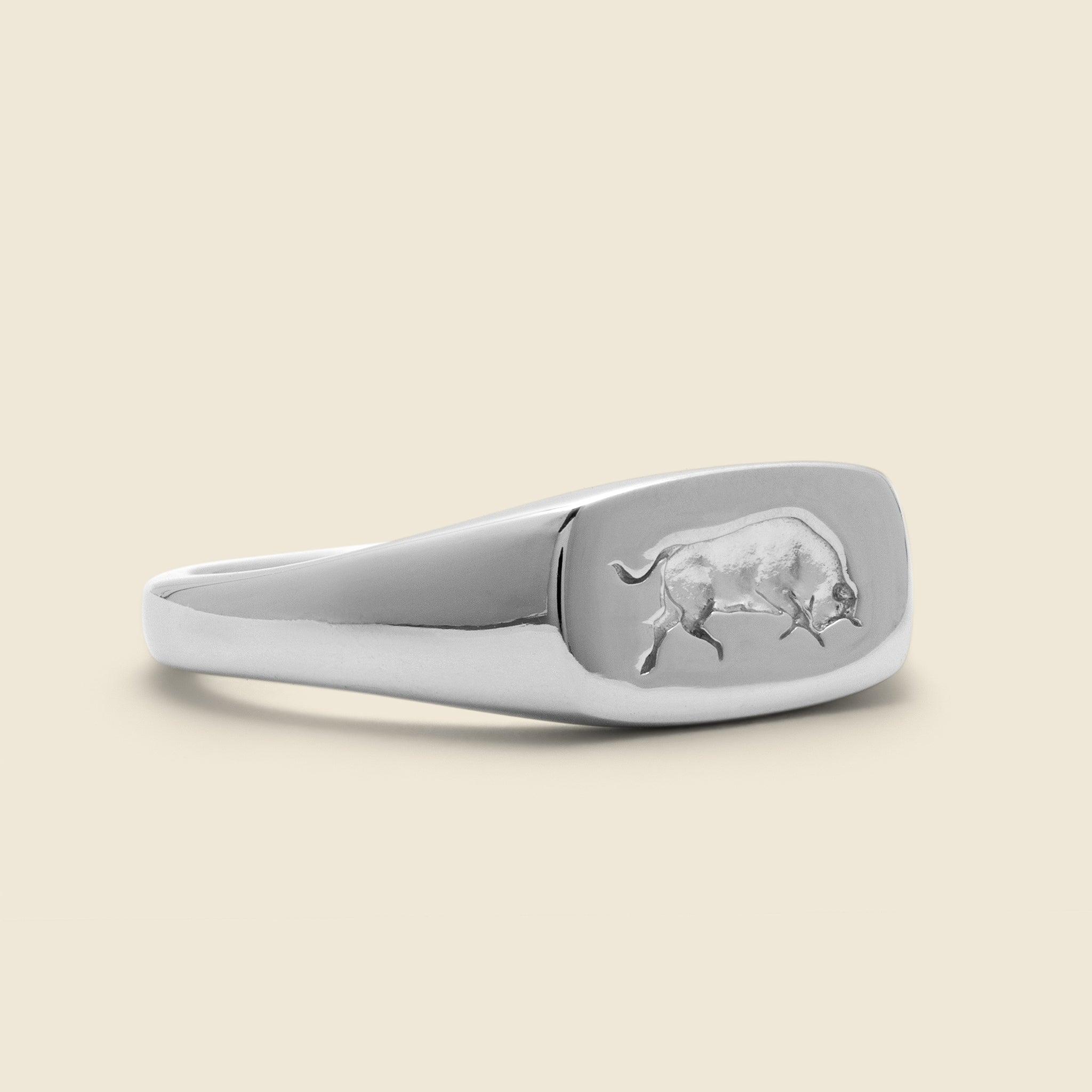 Oxen Ring - Sterling Silver