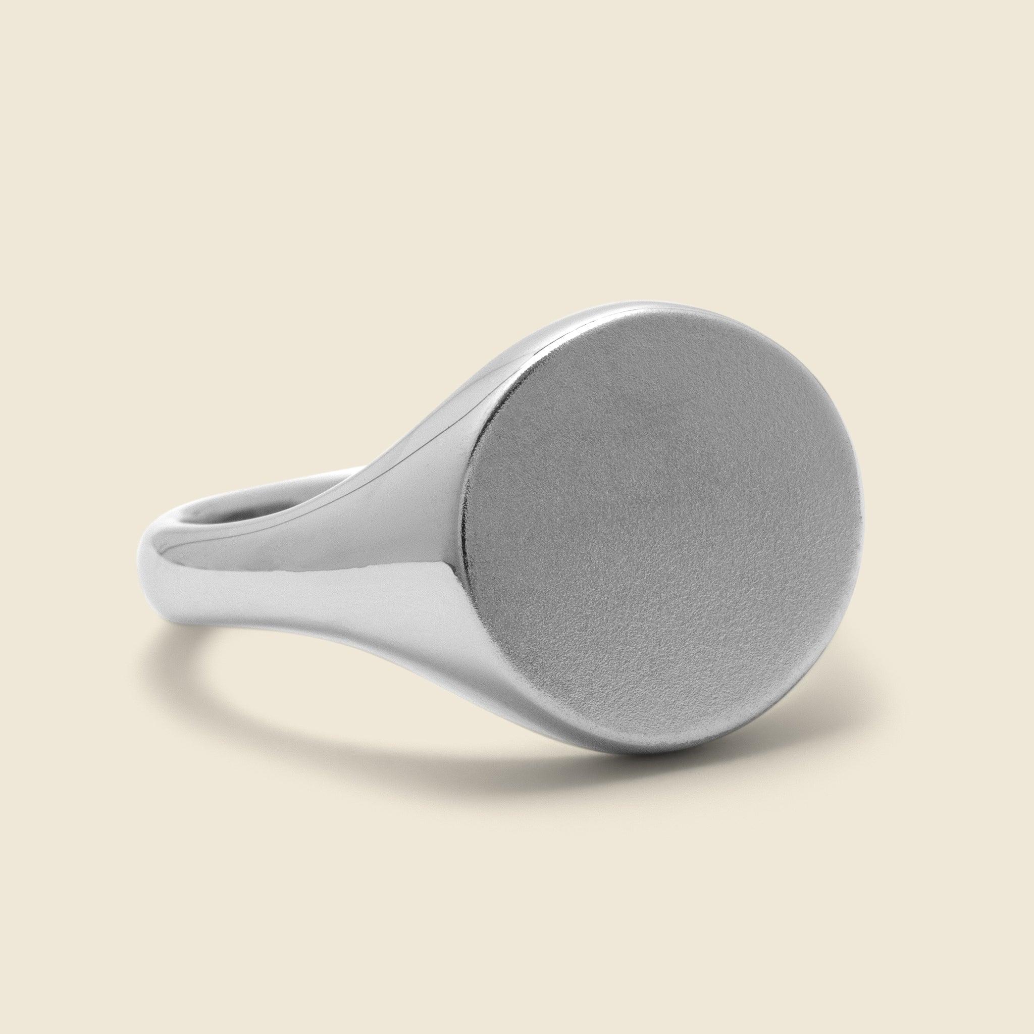 Wells Signet Ring - Sterling Silver