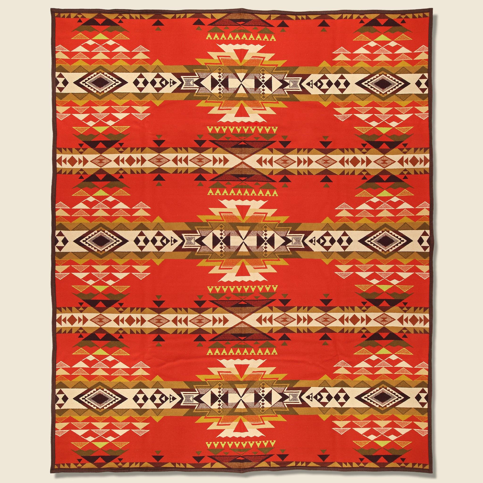 Highland Peak Blanket - Red