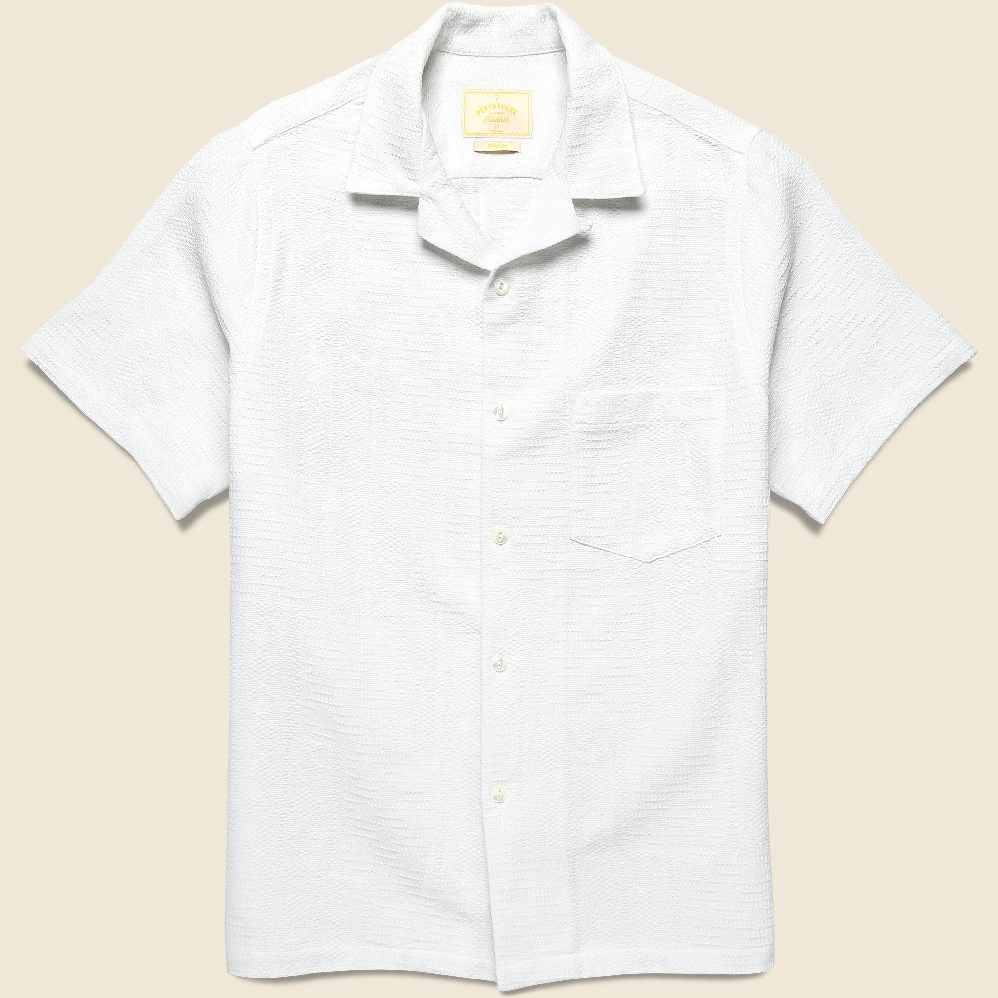 Reeve Camp Shirt - White
