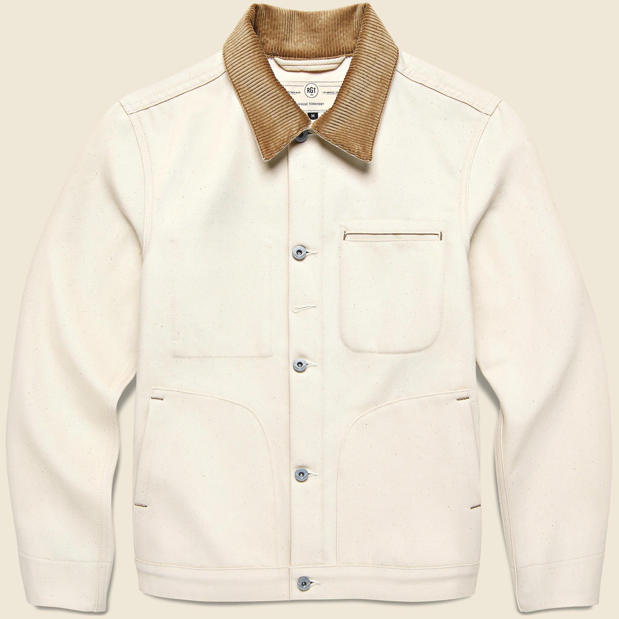 Supply Jacket - Cord Collar Ecru