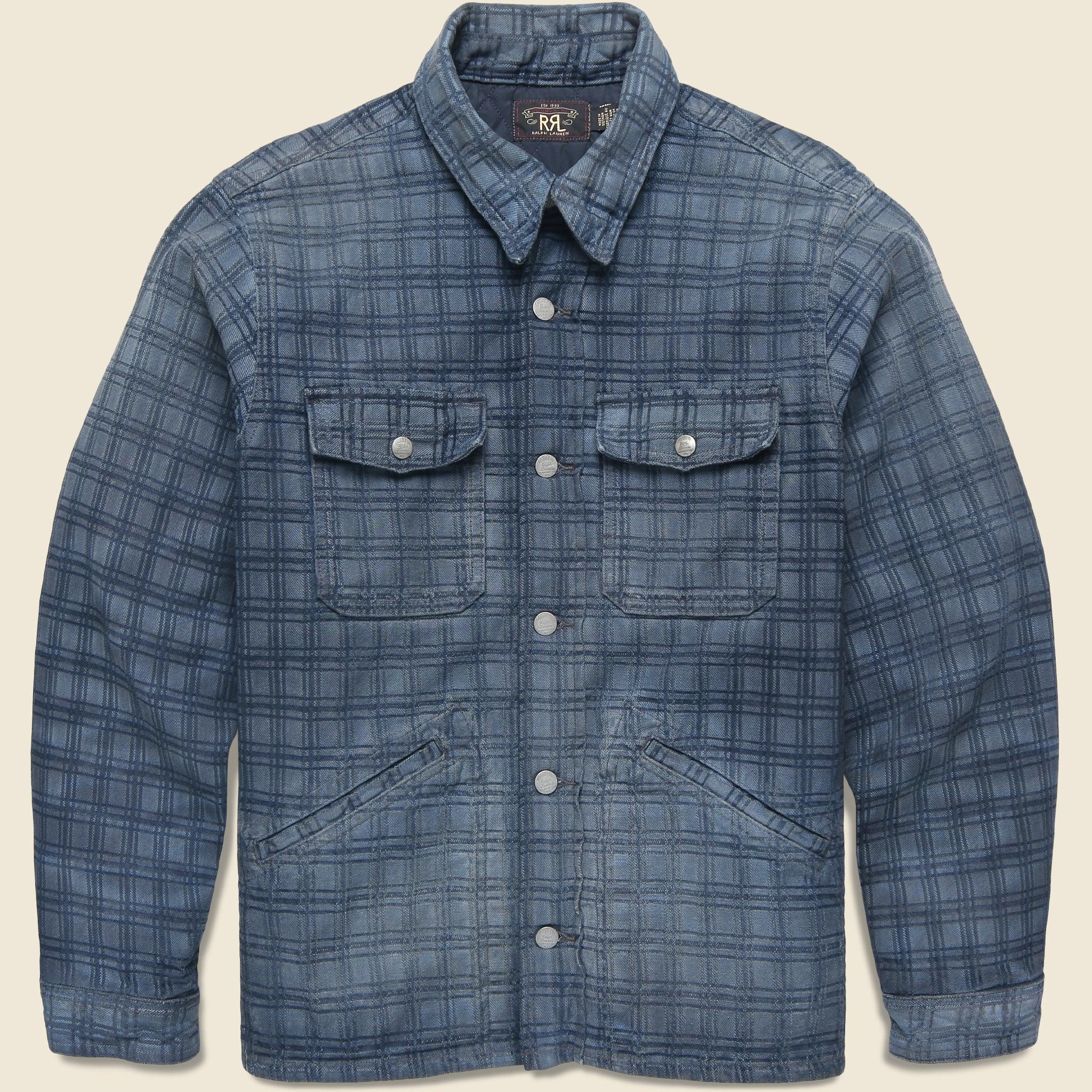 Holland Shirt Jacket - Blue