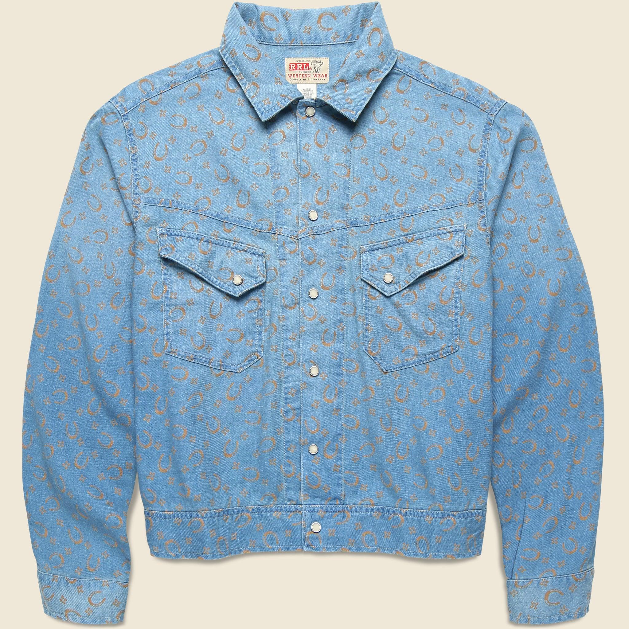 Roebucks Western Jacket - Indigo