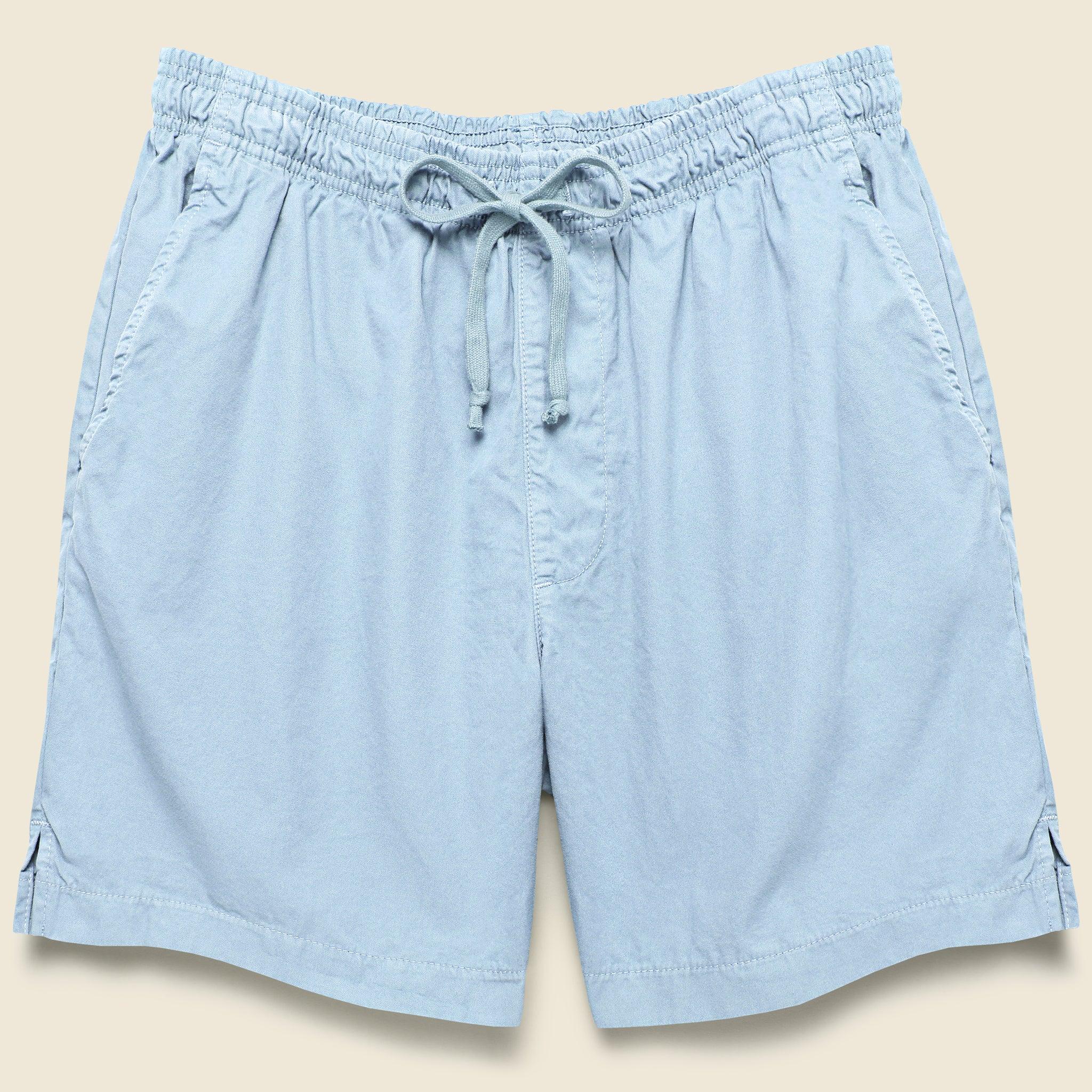 6.5" Twill Easy Shorts - Beach Blue