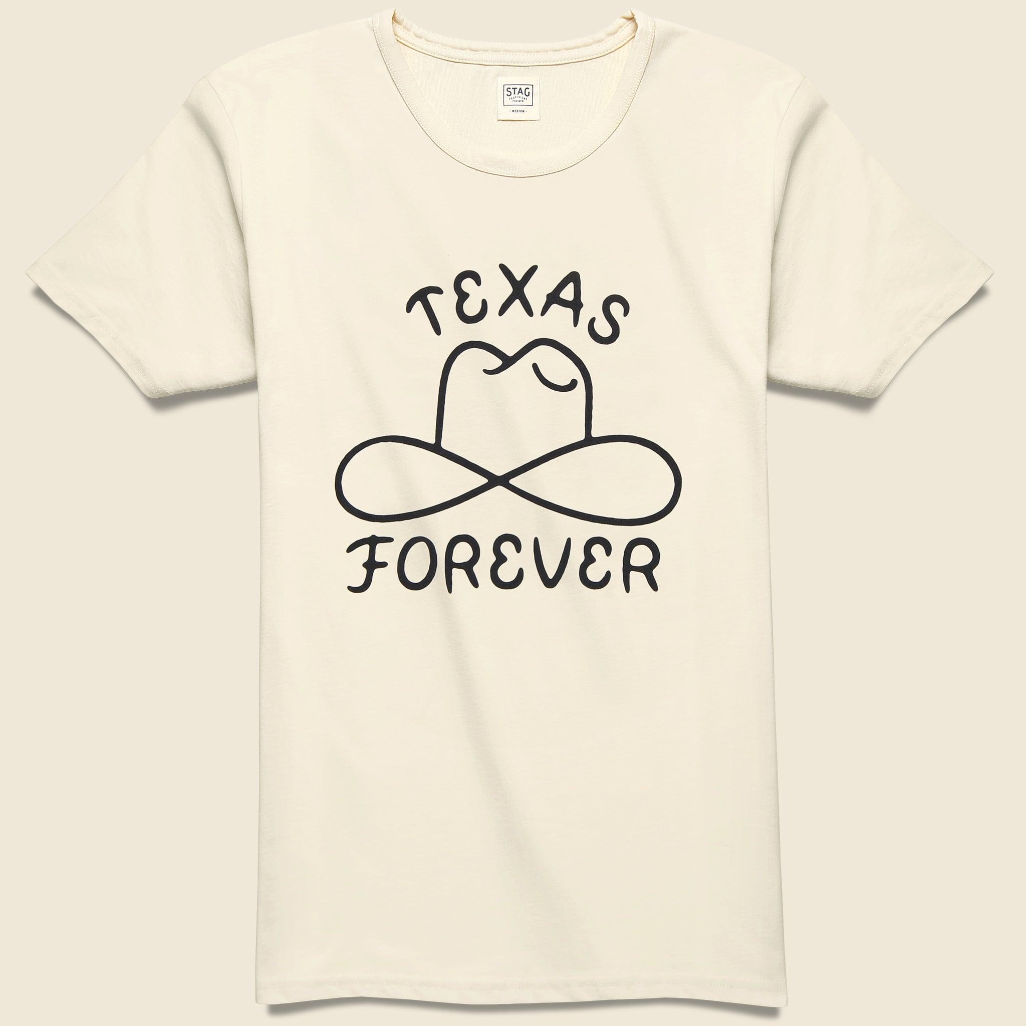 Texas Forever Tee - White