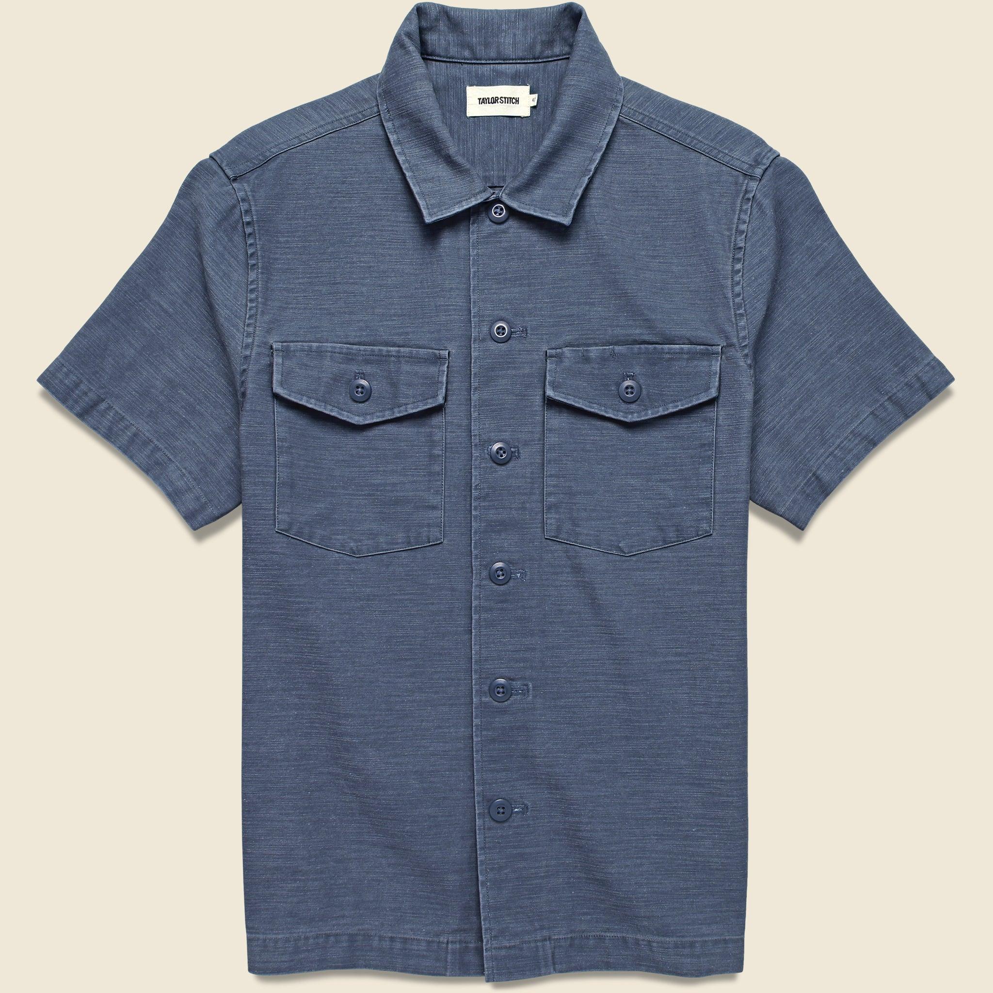 Surplus Shirt - Dark Navy Sateen