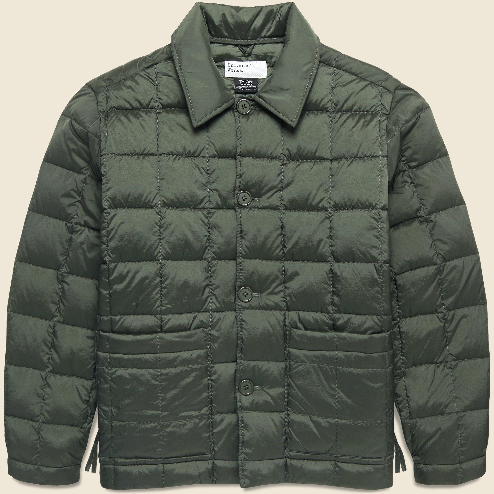 Down Rams Jacket - Olive