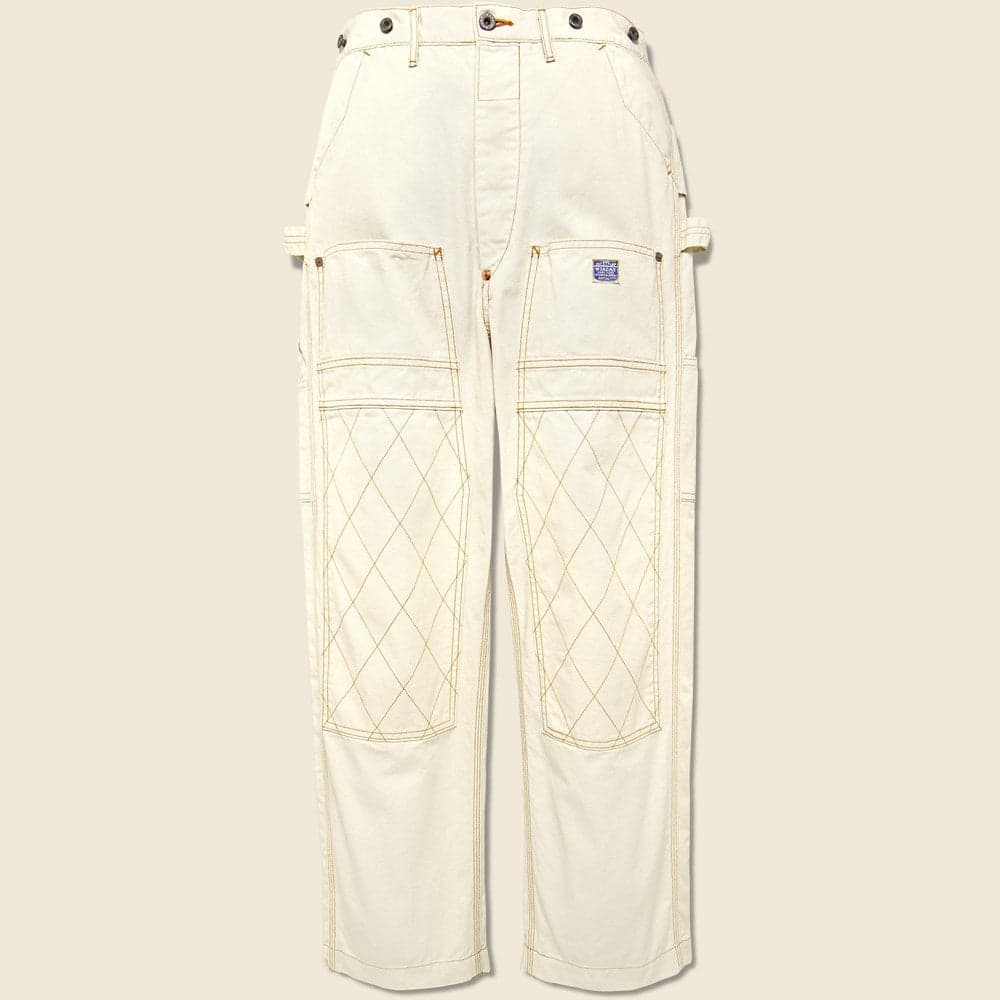 Canvas Lumber Pants - Ecru