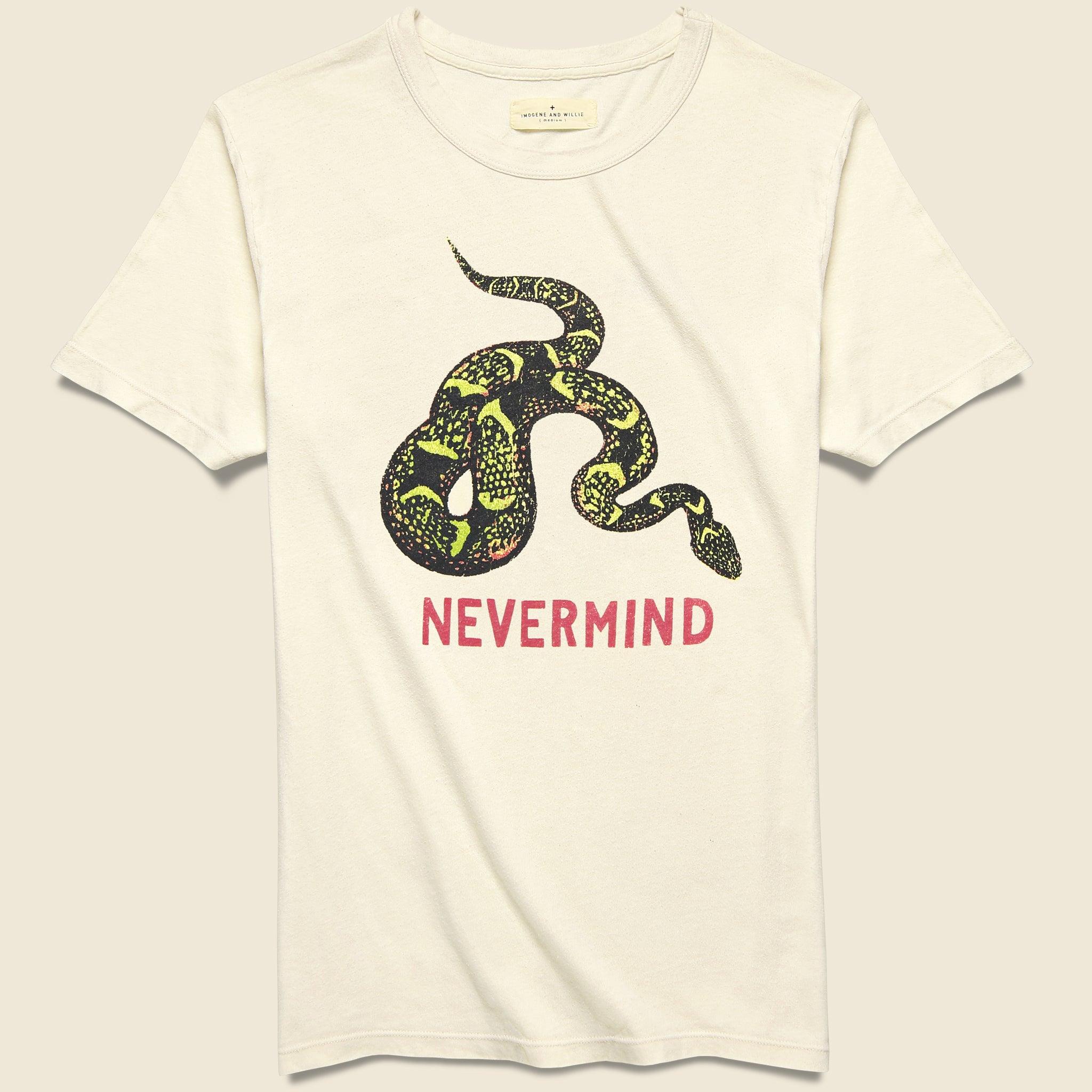 Nevermind Tee - Vintage White