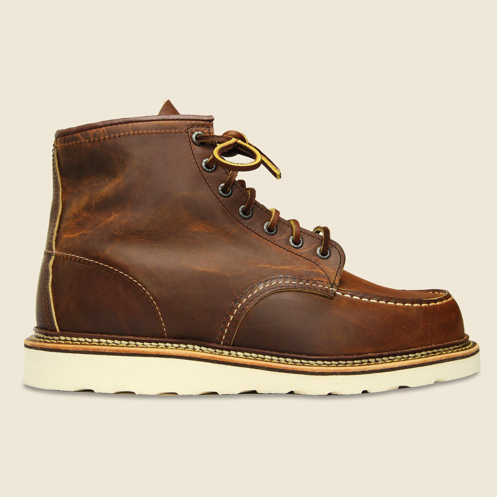 6" Moc Toe No. 1907- Copper Rough & Tough