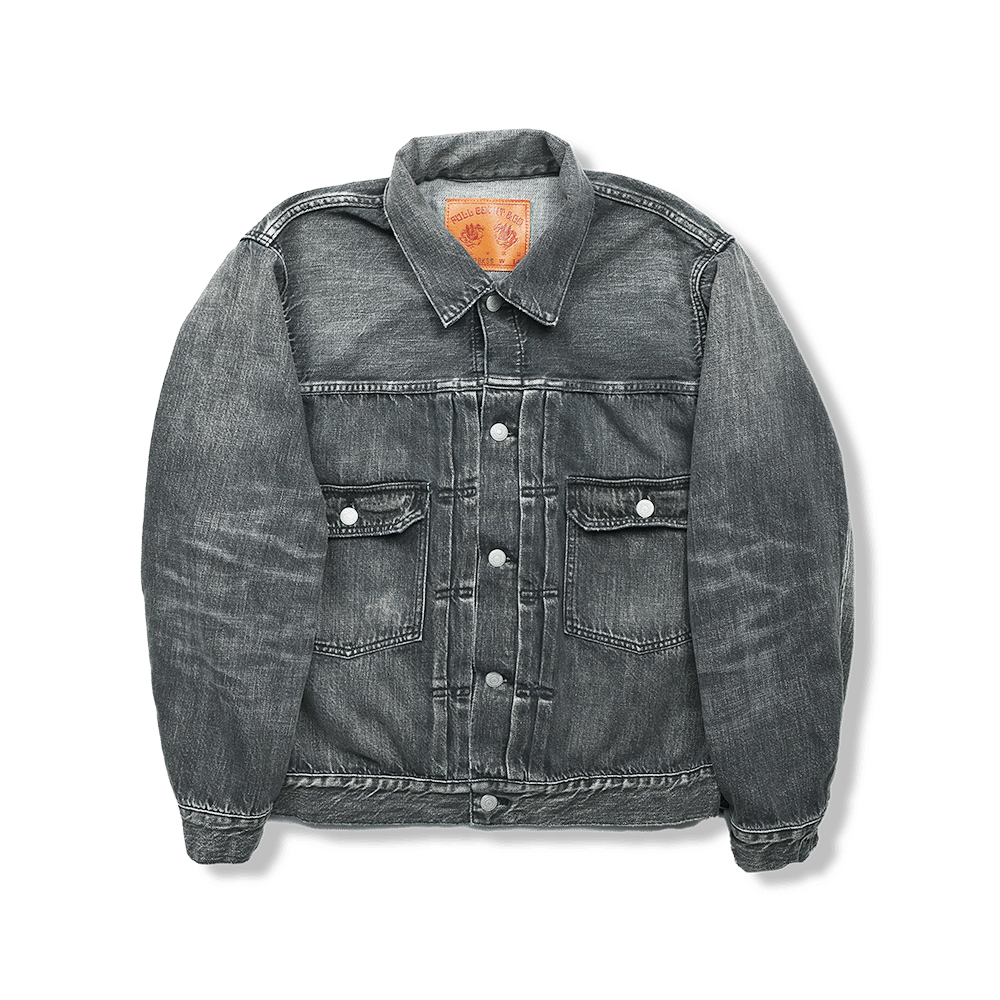 【Fullcount】2102BKSSHW Type 2 Dartford Black Denim Jacket 達特福復古薄款黑水洗二代牛仔外套
