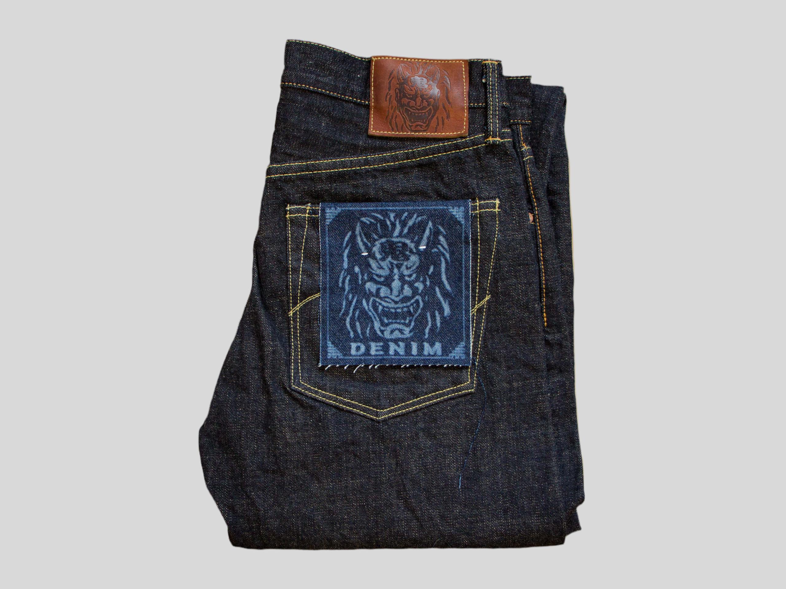 246-14KBE 14oz Low Tension Neat Straight G3初代青鬼丹寧修身直筒牛仔褲