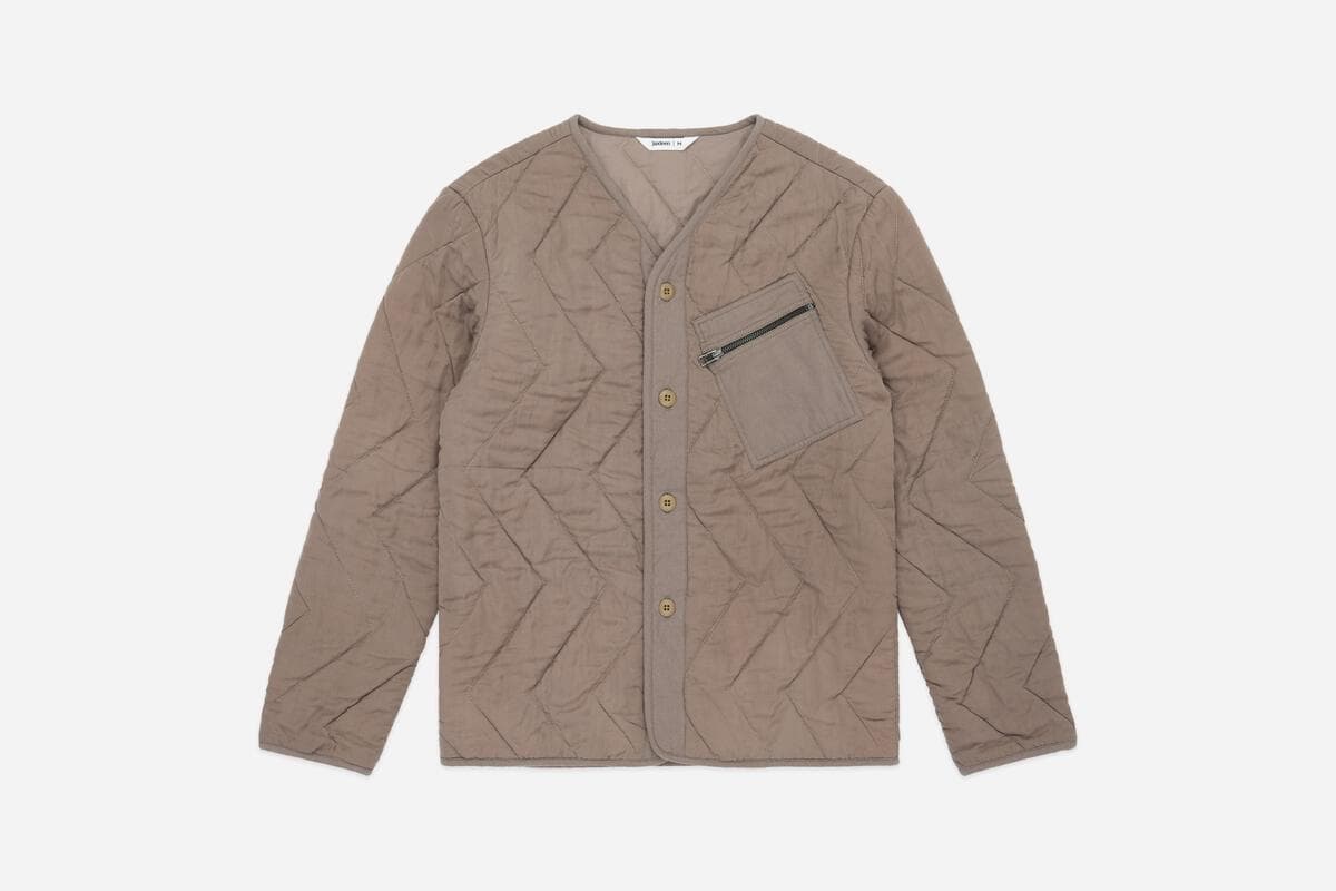 Liner Jacket Steel / 天絲棉 衍縫夾克 灰鋼色