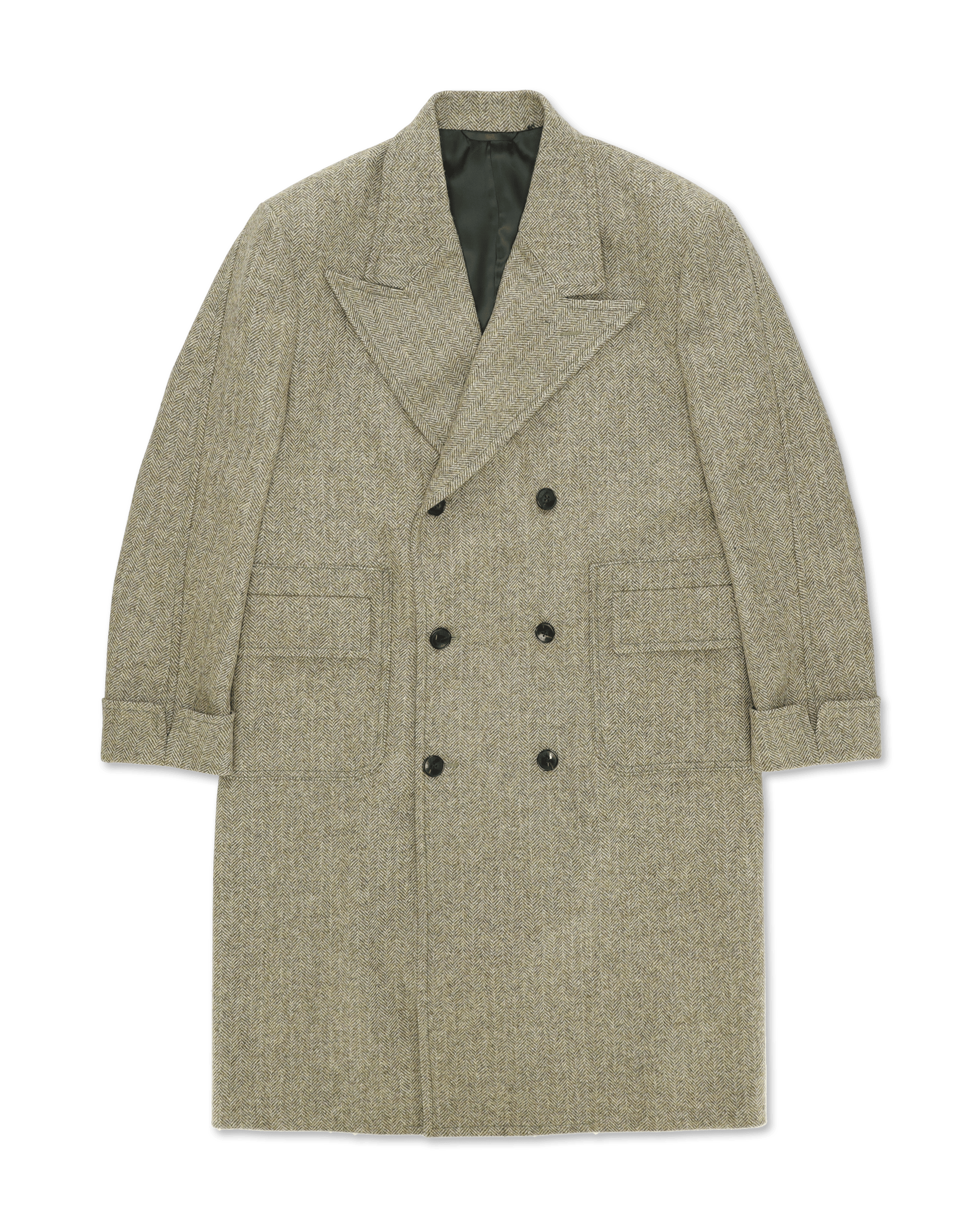 Bogart Wool Herringbone Double-breasted Coat 鮑嘉羊毛雙排釦大衣