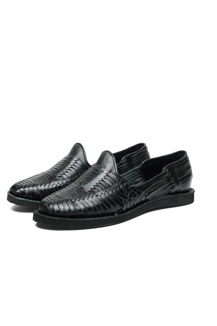 Cancun Black Sandals 黑色墨西哥手工編織涼鞋