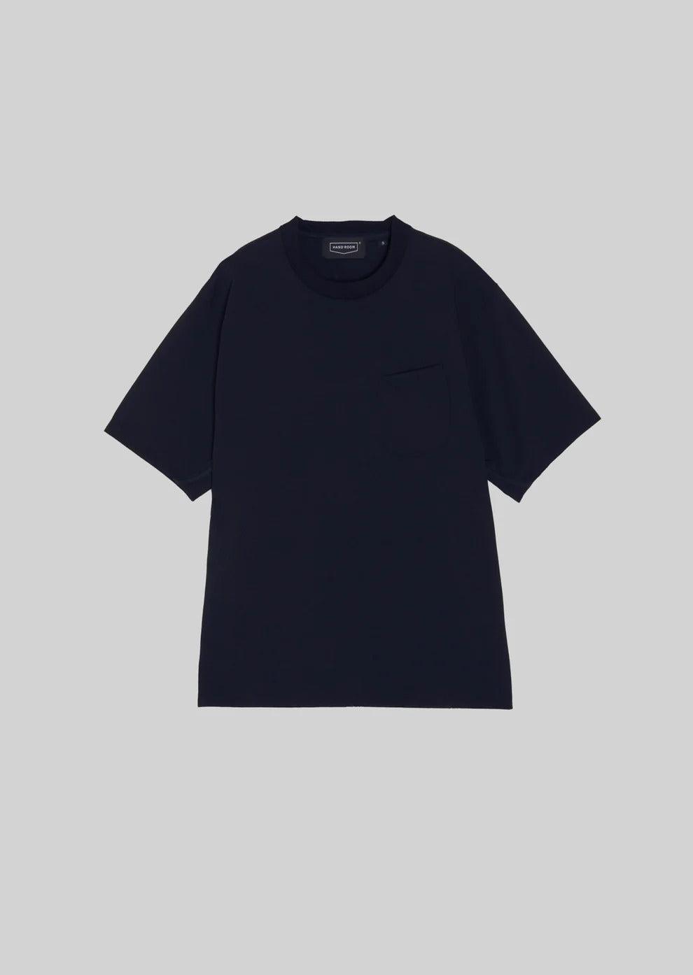 COTTON LIKE POLYESTER T-SHIRTS DARK NAVY 立體剪裁快乾聚酯棉素T深海藍色
