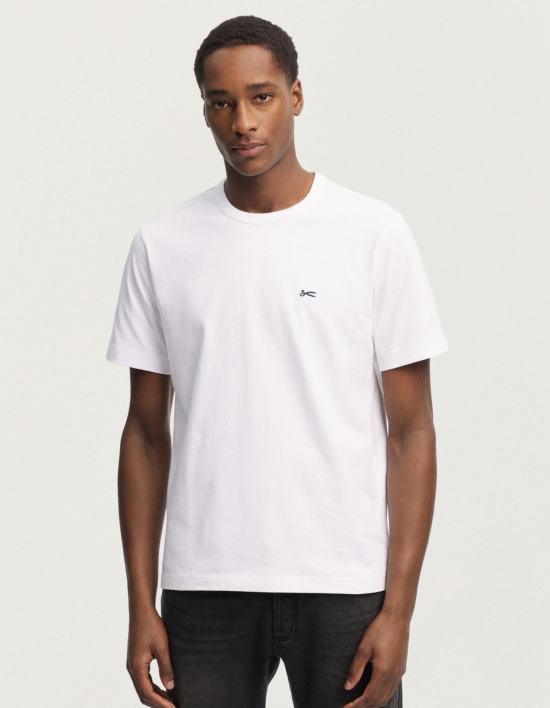 AMERICANA TEE HCJ WHITE 小剪刀素色白Tee