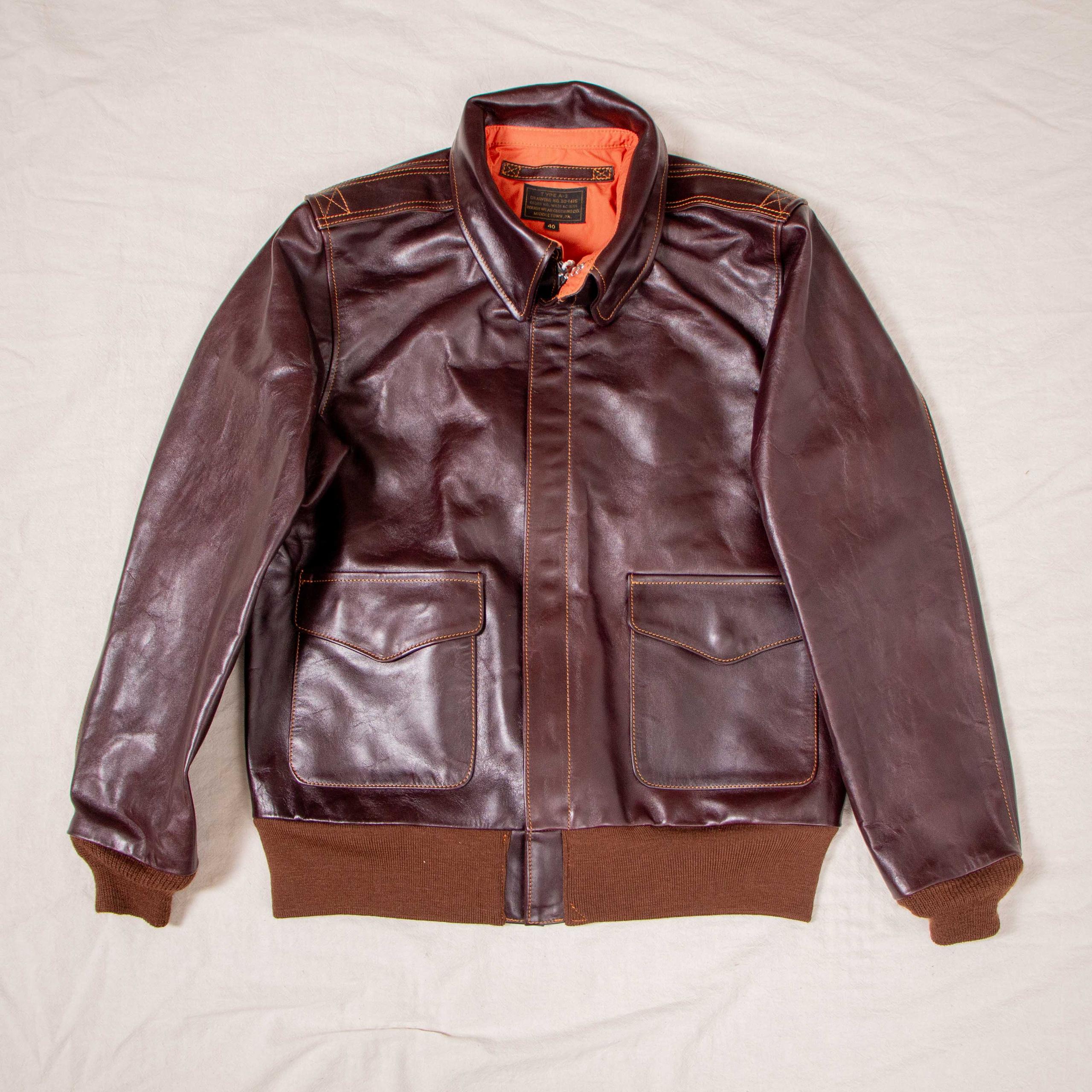 Type A-2 Flight Jacket Seal Brown 海豹棕美國空軍飛行皮衣