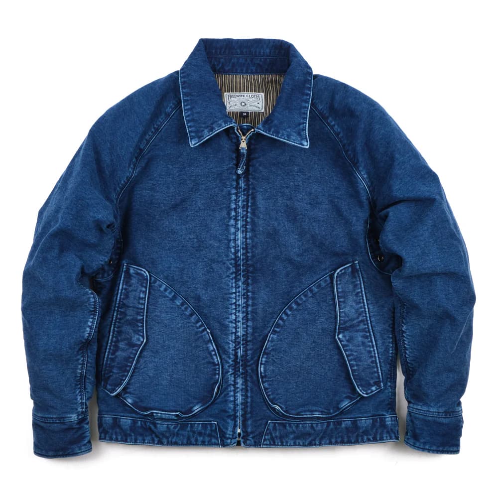 Mariner Light Indigo Stone Washed 石洗靛藍叢林布甲板外套