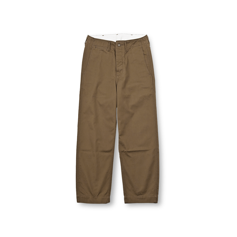 【Fullcount】1201-20 U.S Army Chino 41 Brown 復古棕卡其長褲