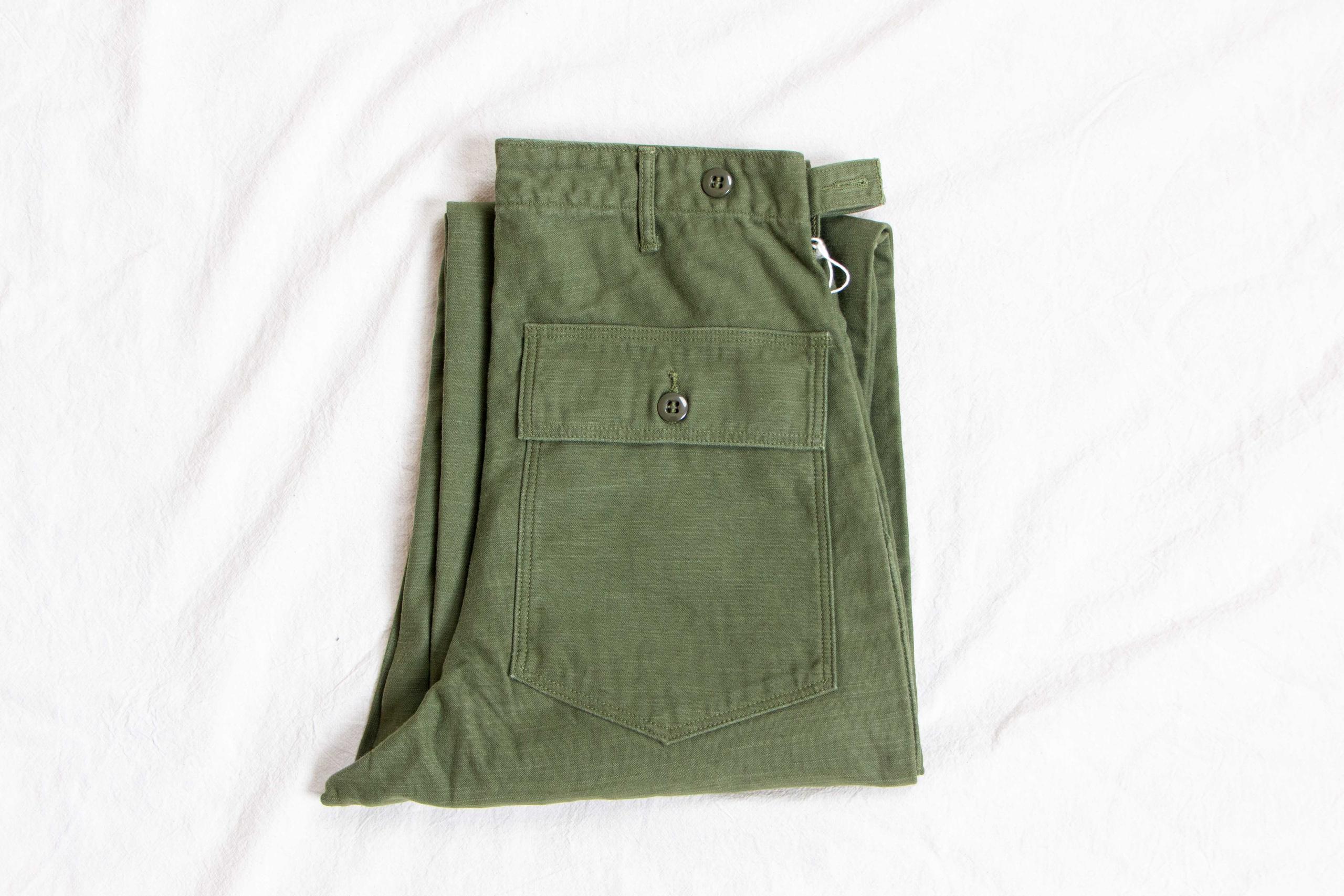 FEM-001 Utility Pants 沙丁布貝克長褲