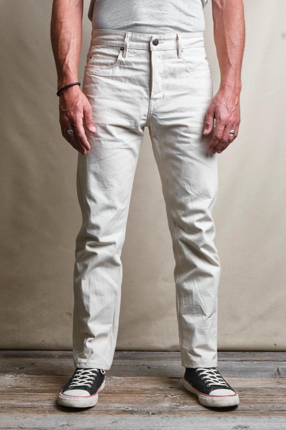 Portola Classic Taper 11oz Natural Canvas 波托拉原棉色帆布經典錐形長褲