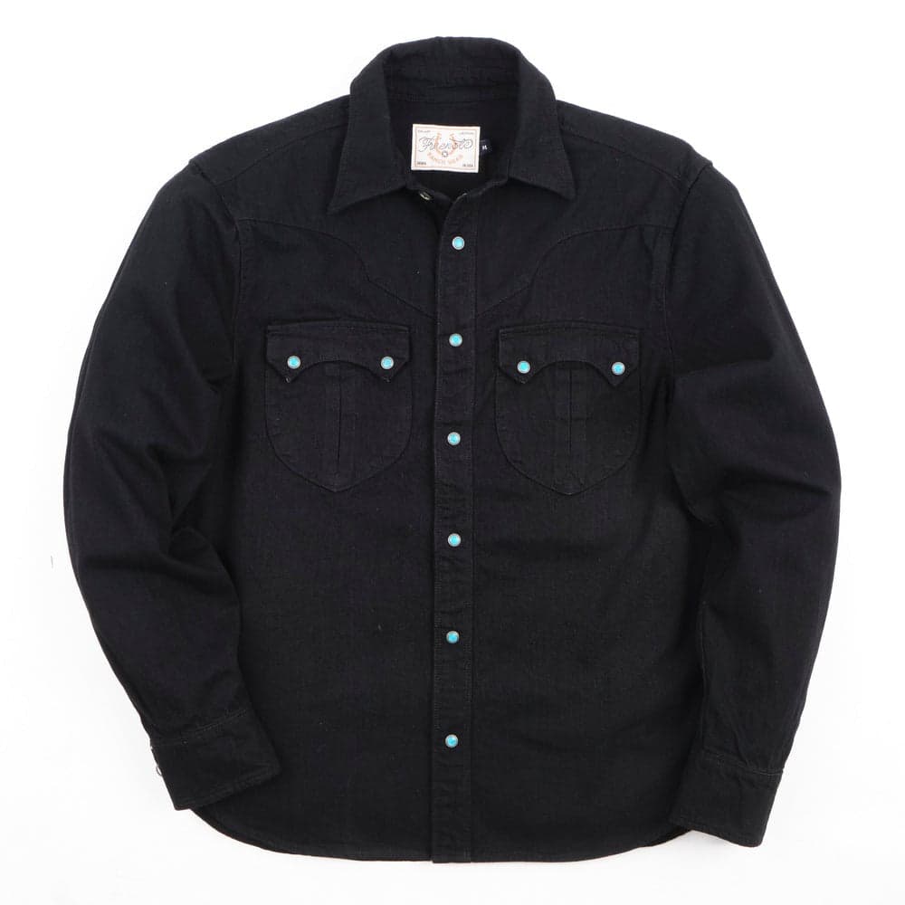 Sinclair Sawtooth Western Shirt Black 鋸齒西部牛仔襯衫