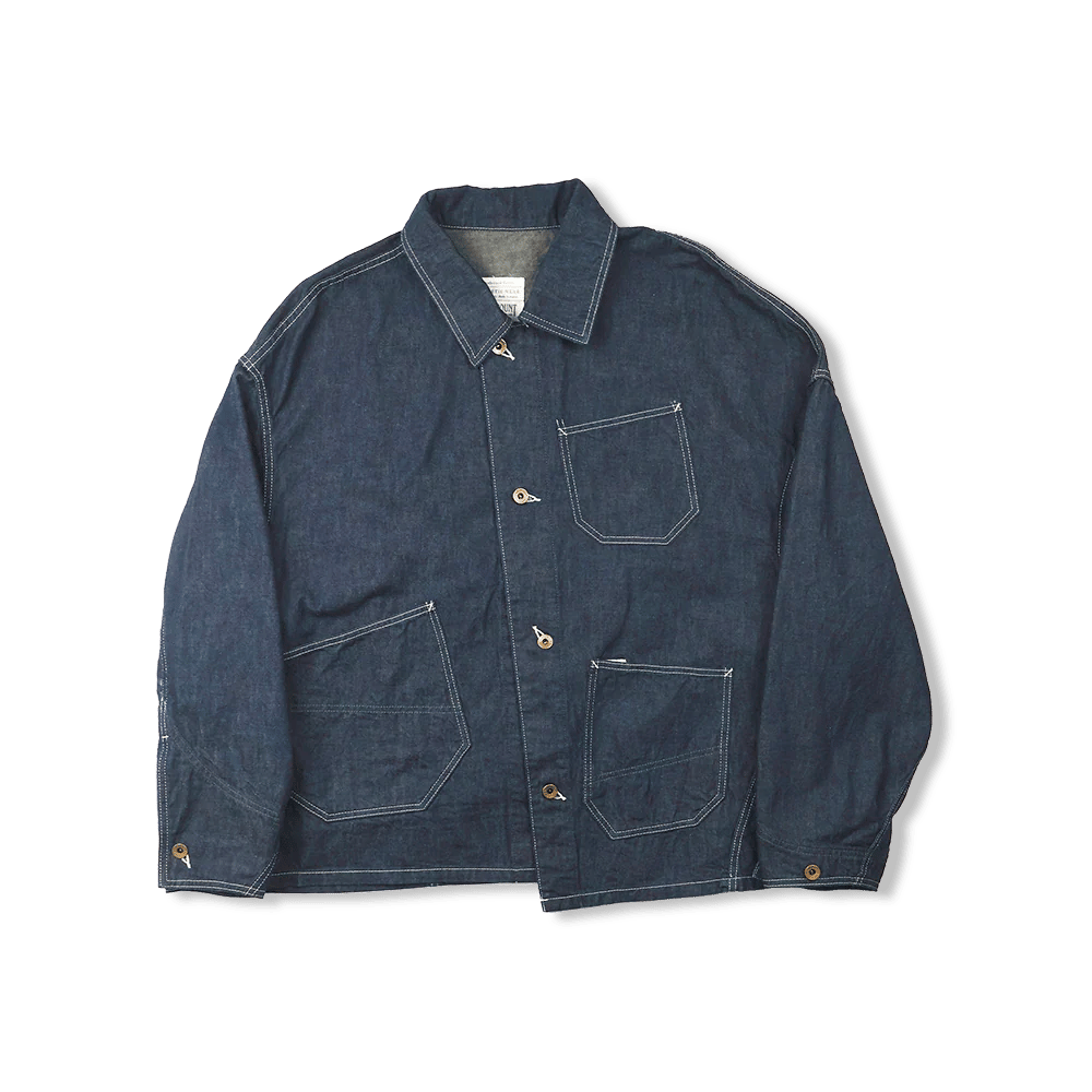 【Fullcount】Fu15-Bl-101 Graffiti Chore Jacket 「FUMITO GANRYU｣  設計師聯名解構工裝外套