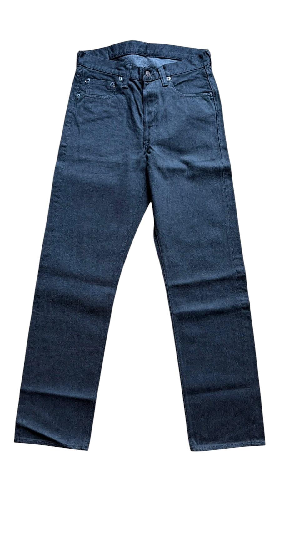 【Fullcount】1101 Straight Black/Gray Selvedge Denim 辛巴威棉雙染黑經典直筒牛仔褲