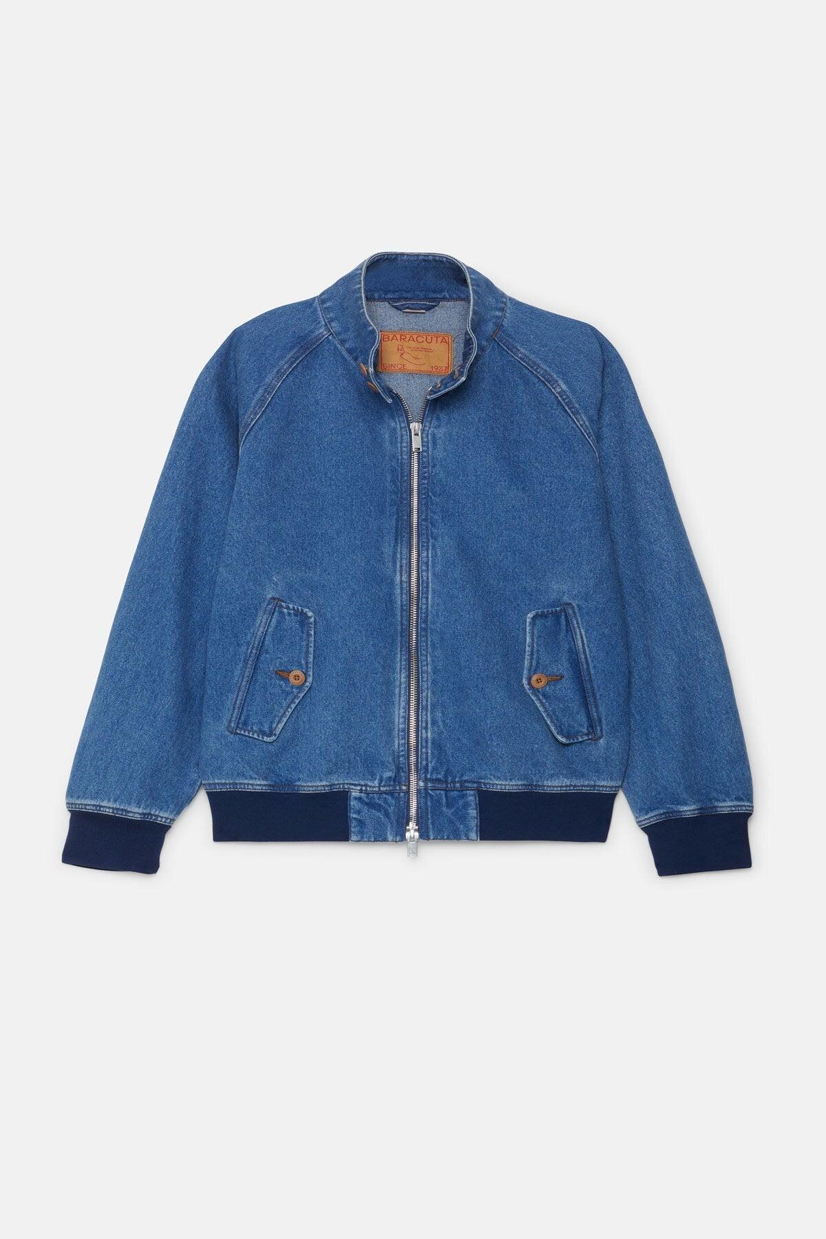 G9 Denim Light Wash 淺洗色復古丹寧G9夾克