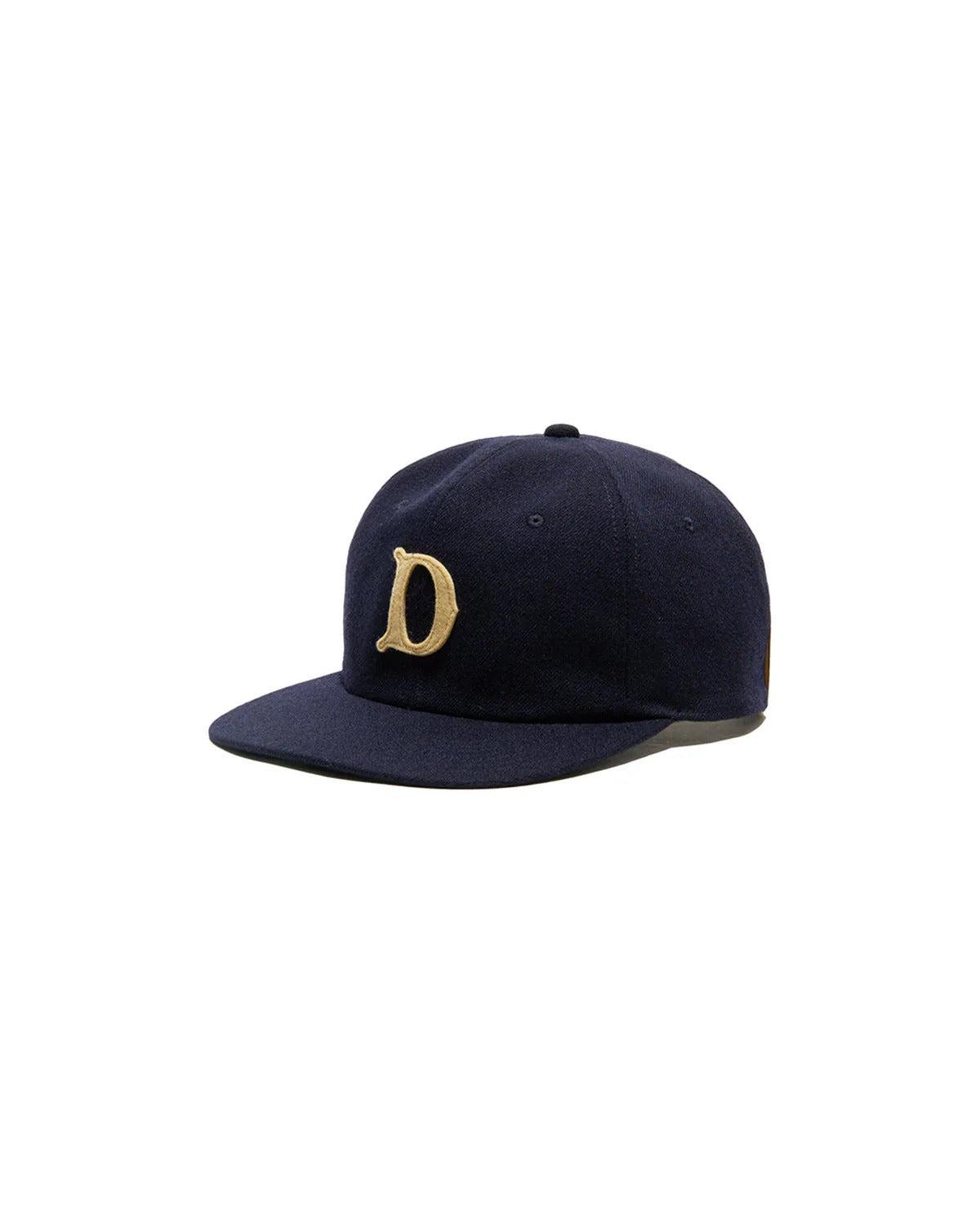 Baseball Cap Navy 羊毛混紡經典棒球帽 - 海軍藍