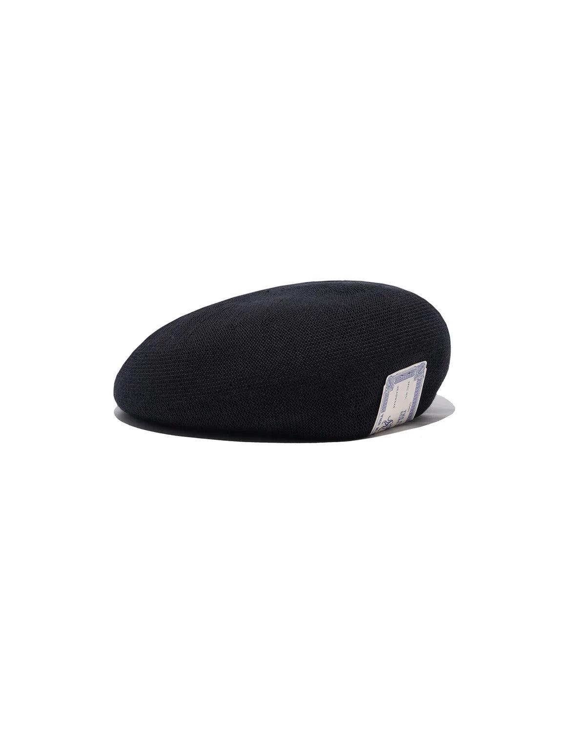 Cotton Basic Beret Black 棉質基本款貝雷帽 - 黑色