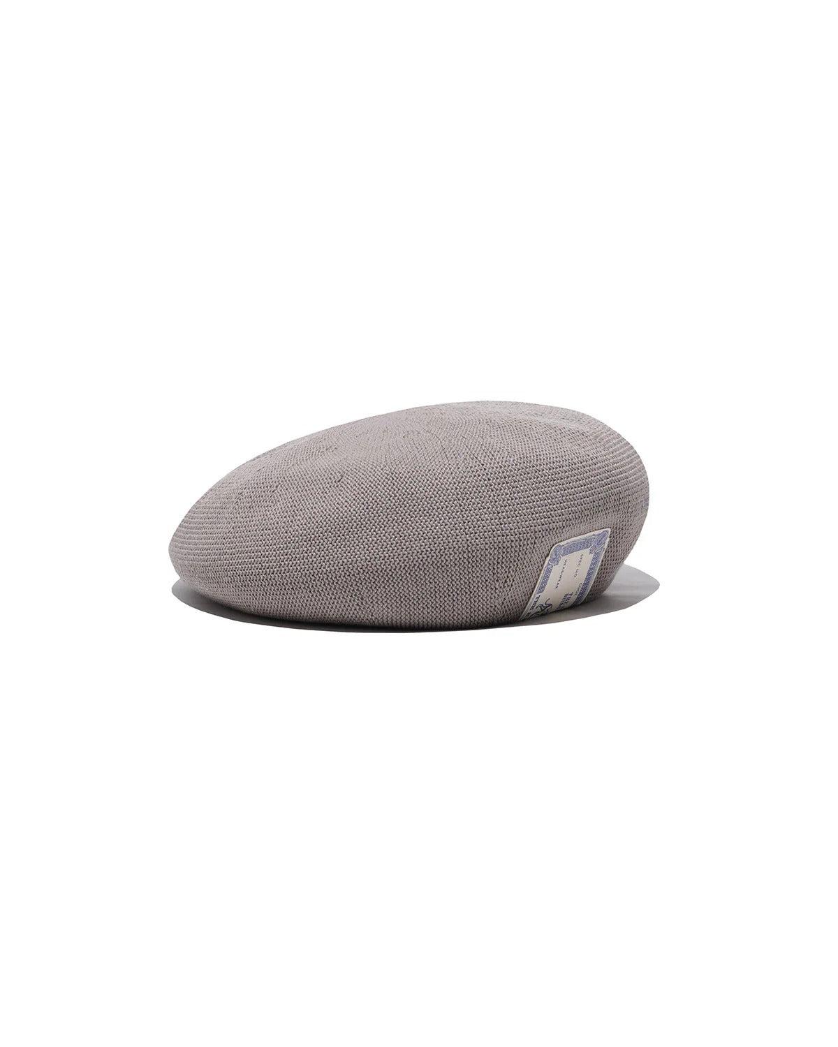 Cotton Basic Beret Gray 棉質基本款貝雷帽 - 灰色