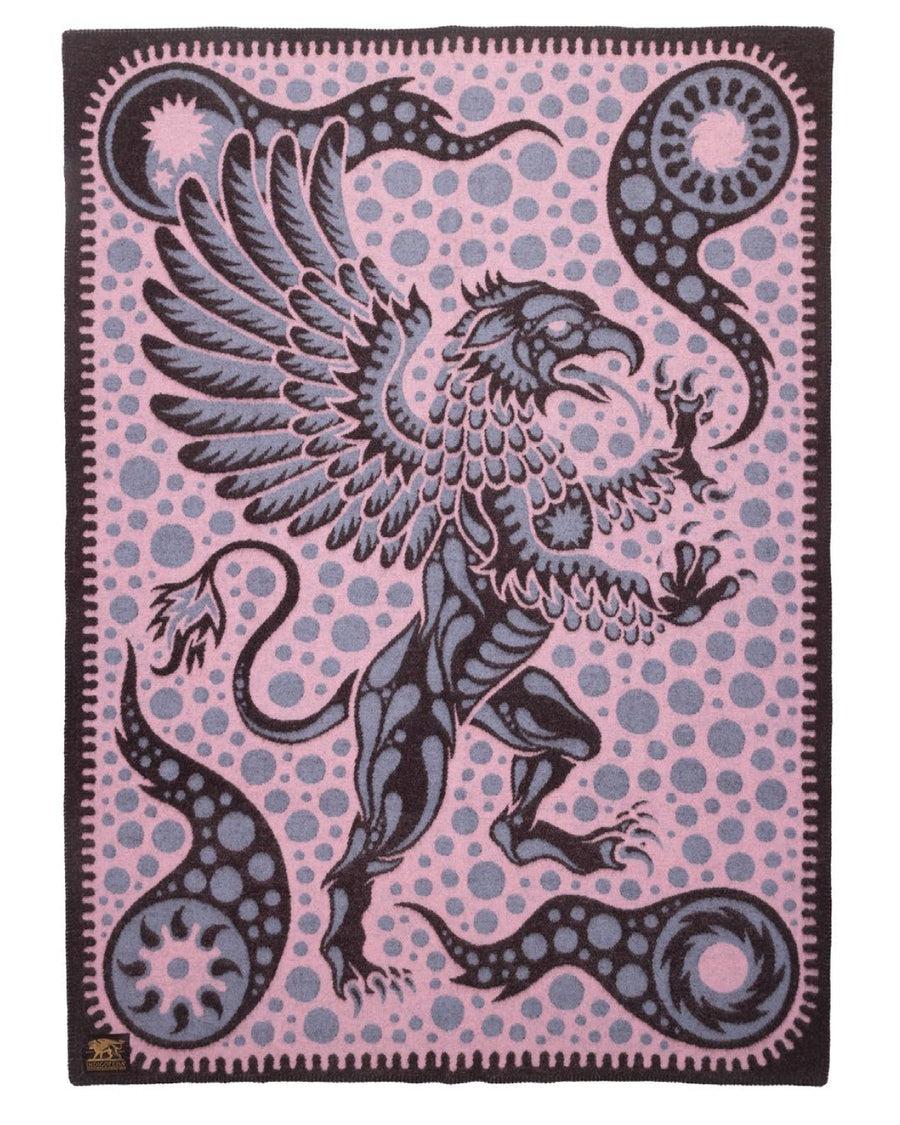 Gryphon Wings Blanket 挪威高冷純羊毛毛毯