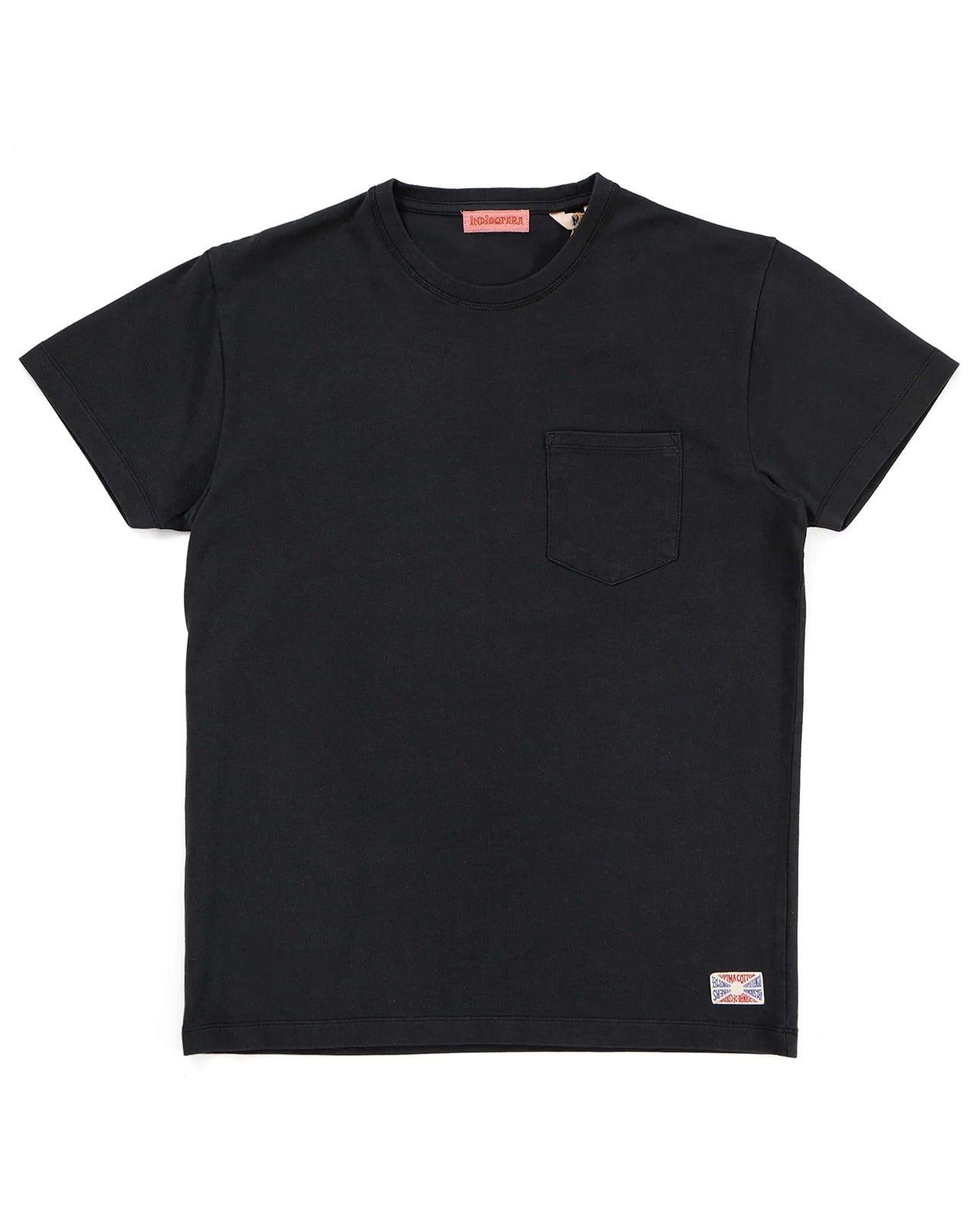 Wilson T-Shirt Marshall Black 頂級匹馬棉口袋素Tee統領黑