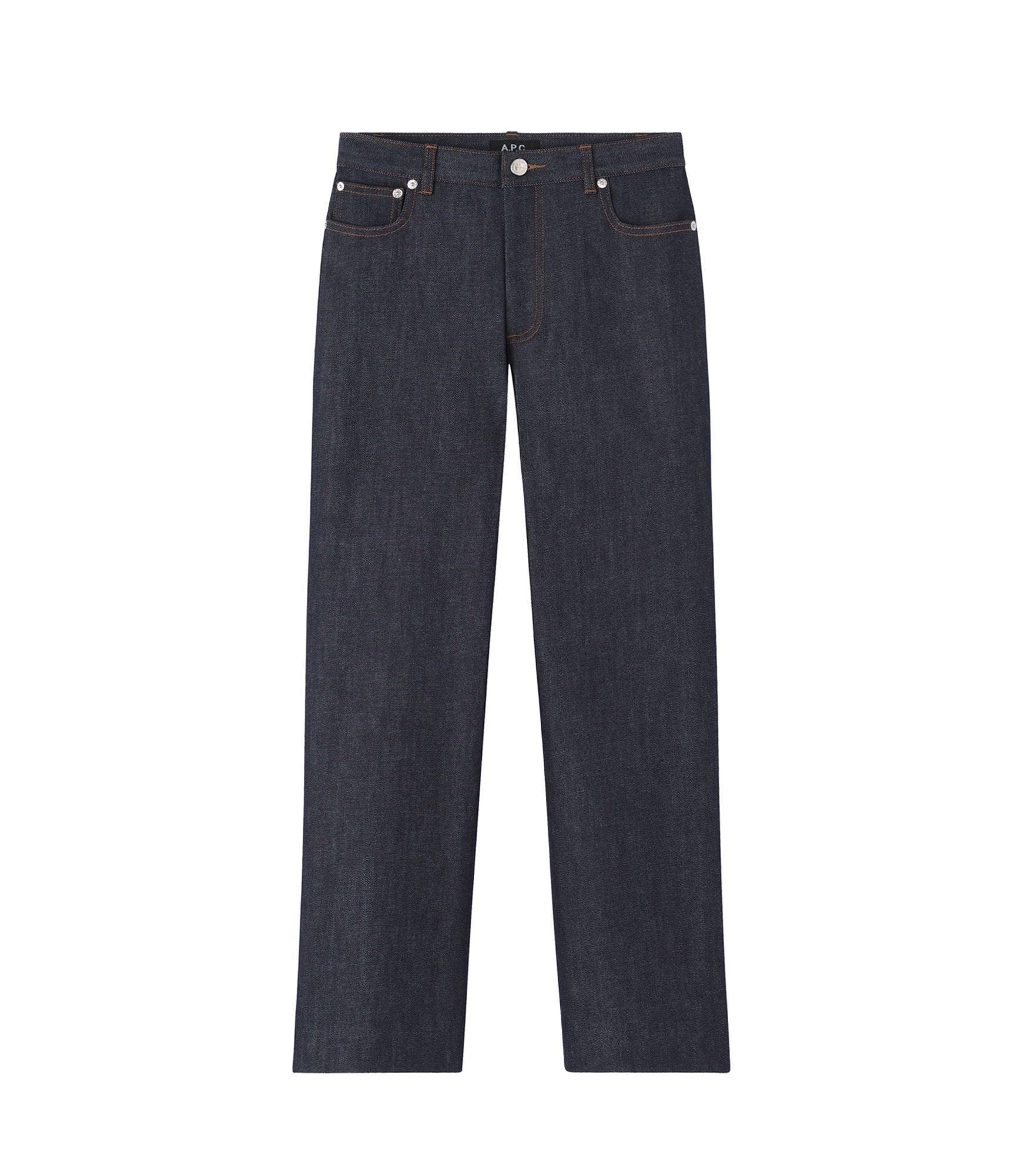 Sailor Jeans Dark Indigo Denim 女版直筒九分極簡原色長褲