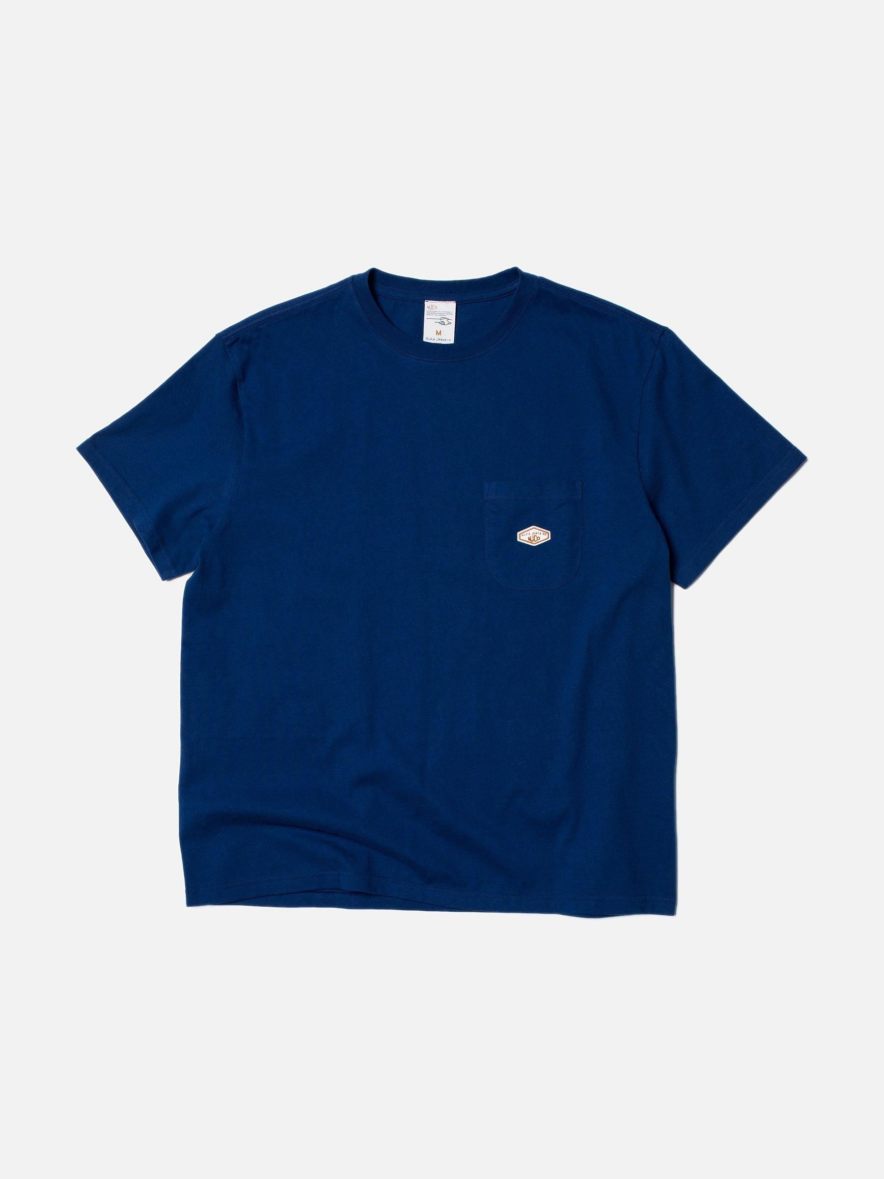 Leffe Pocket Tee French Blue LOGO口袋Tee法國藍
