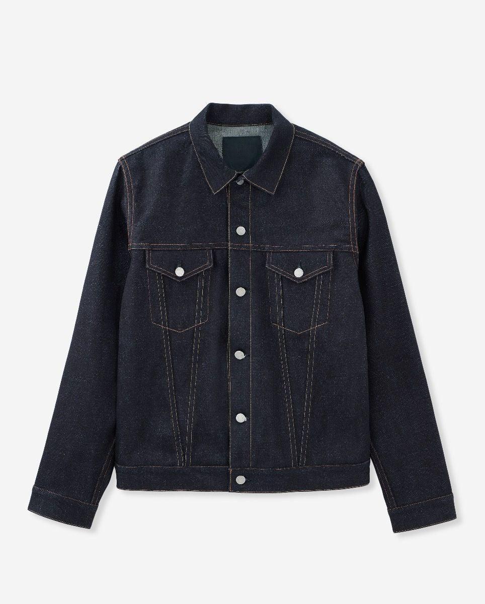 #003 STANDARD DENIM JACKET 三代特濃藍染辛巴威棉牛仔外套