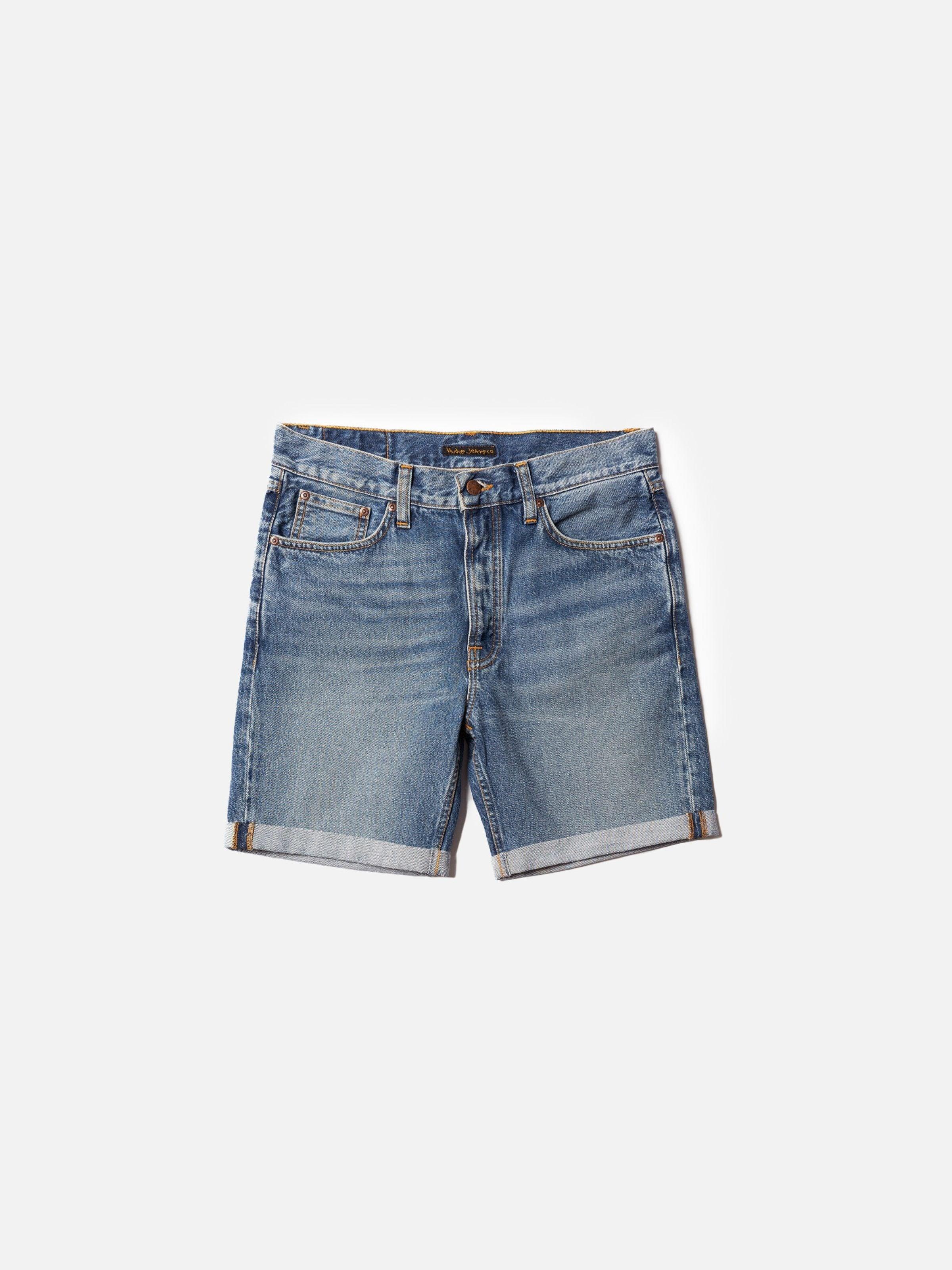 Josh Denim Shorts Blue Haze 14.9oz 藍霧水洗牛仔短褲