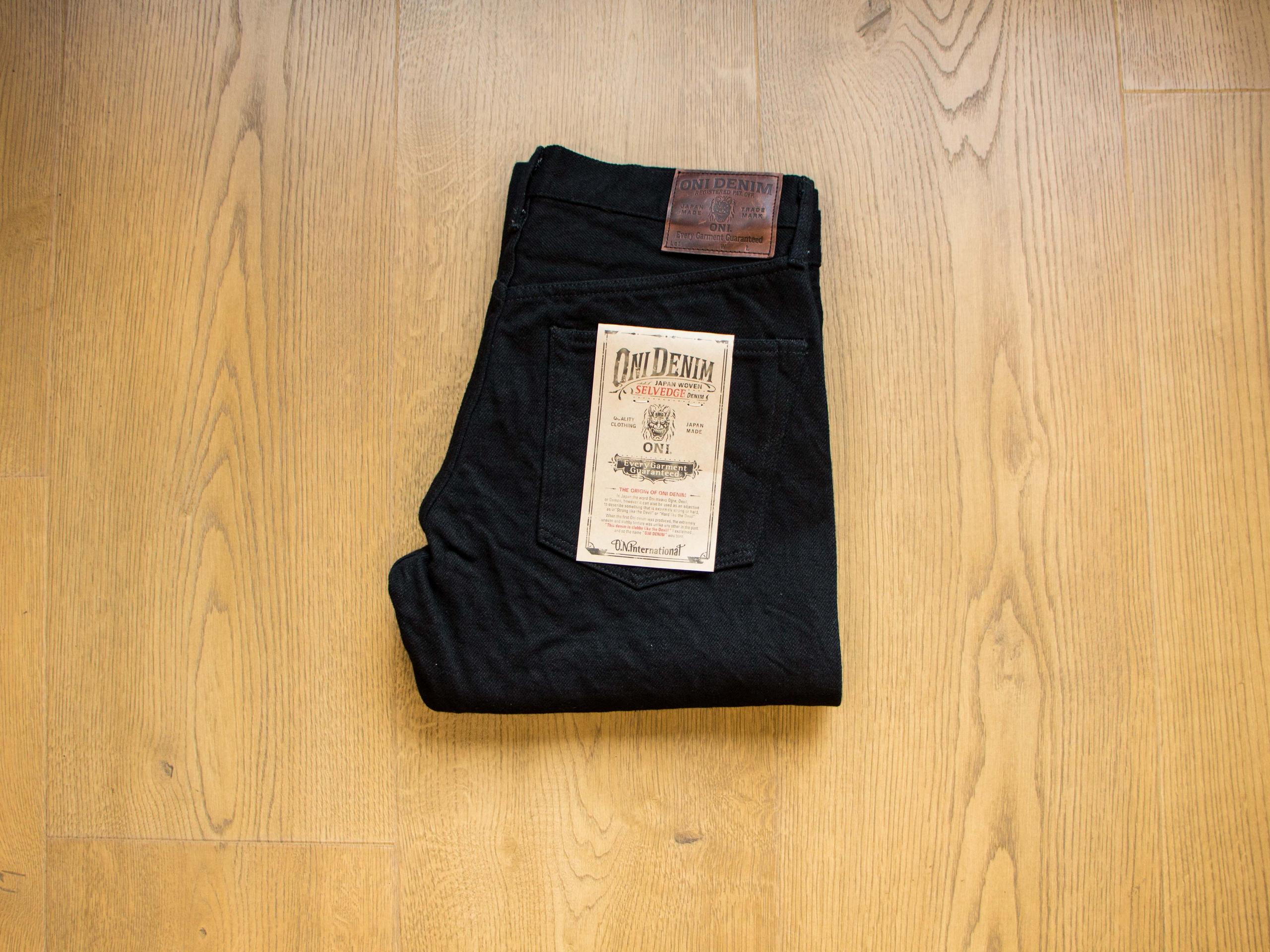 288ZR-BKBK Secret Denim 20oz 雙染黑鬼秘經典直筒牛仔褲