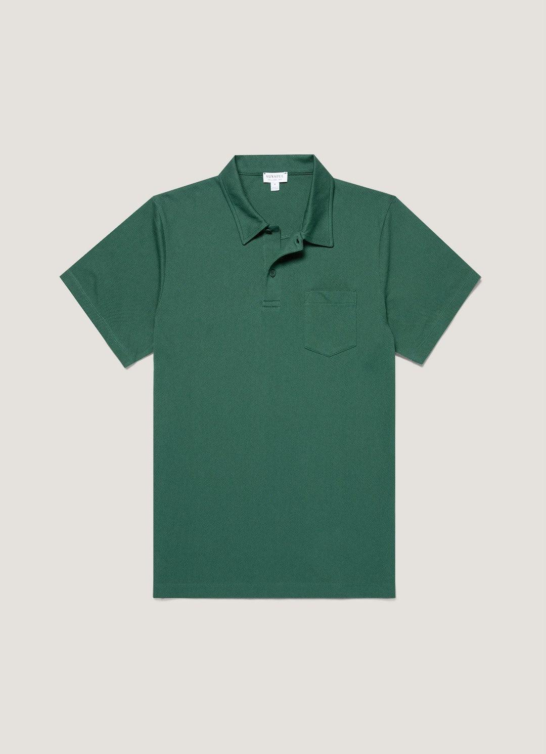 Riviera Polo Shirt Forest 森林綠頂級匹馬棉蔚藍海岸Polo衫