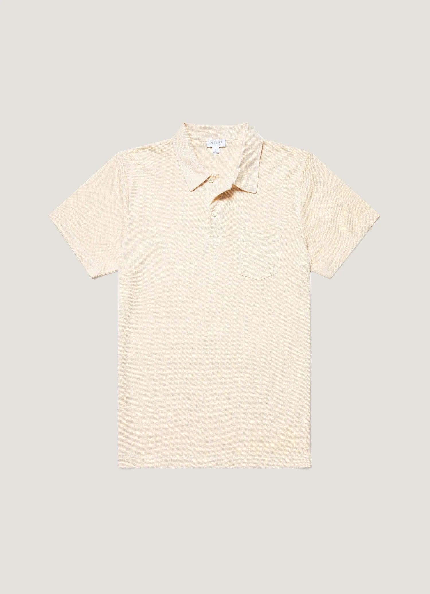Riviera Polo Shirt Undyed 原色頂級匹馬棉蔚藍海岸Polo衫