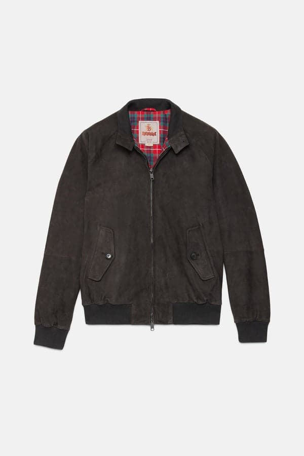 Suede G9 December Sky 麂皮版G9哈靈頓夾克冬日灰