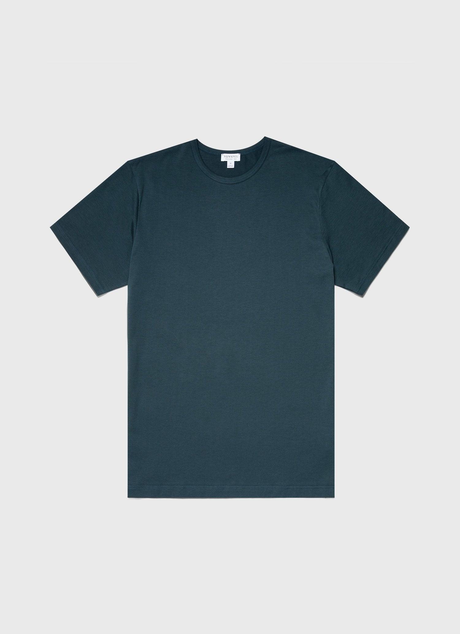 SS Crew Neck T-Shirt Peacock 孔雀綠頂級匹馬棉經典短袖Tee