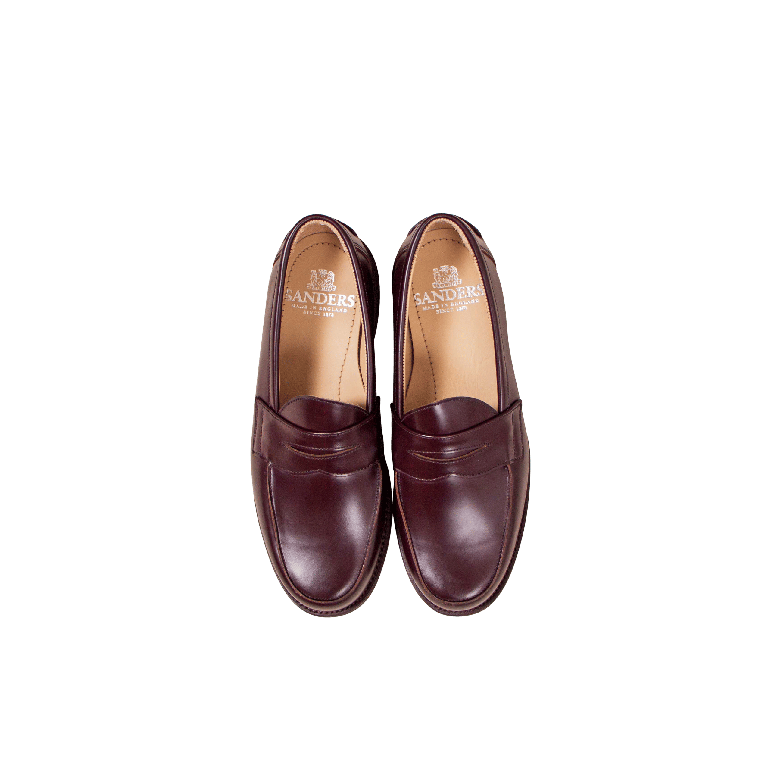 Butt Seam Loafer Burgundy 紅棕色樂福鞋