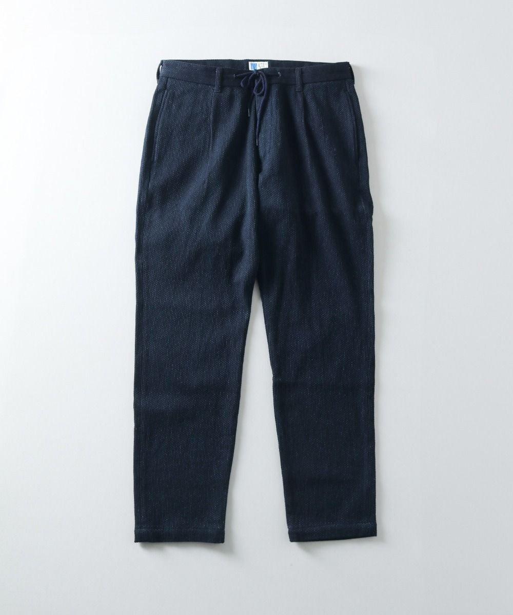 Sashiko Easy Tapered Pants 靛藍刺子織錐形長褲